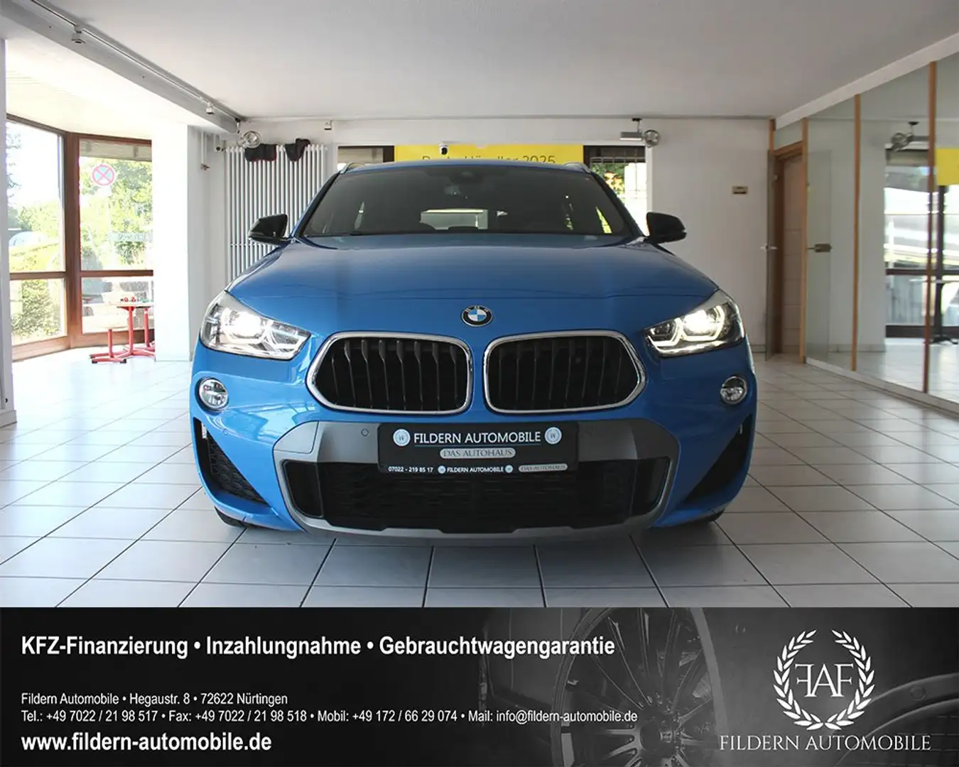 BMW X2 xDrive 18d MSport X Shadow*LED*HUD*KAMERA*AMBIENTE Blau - 2
