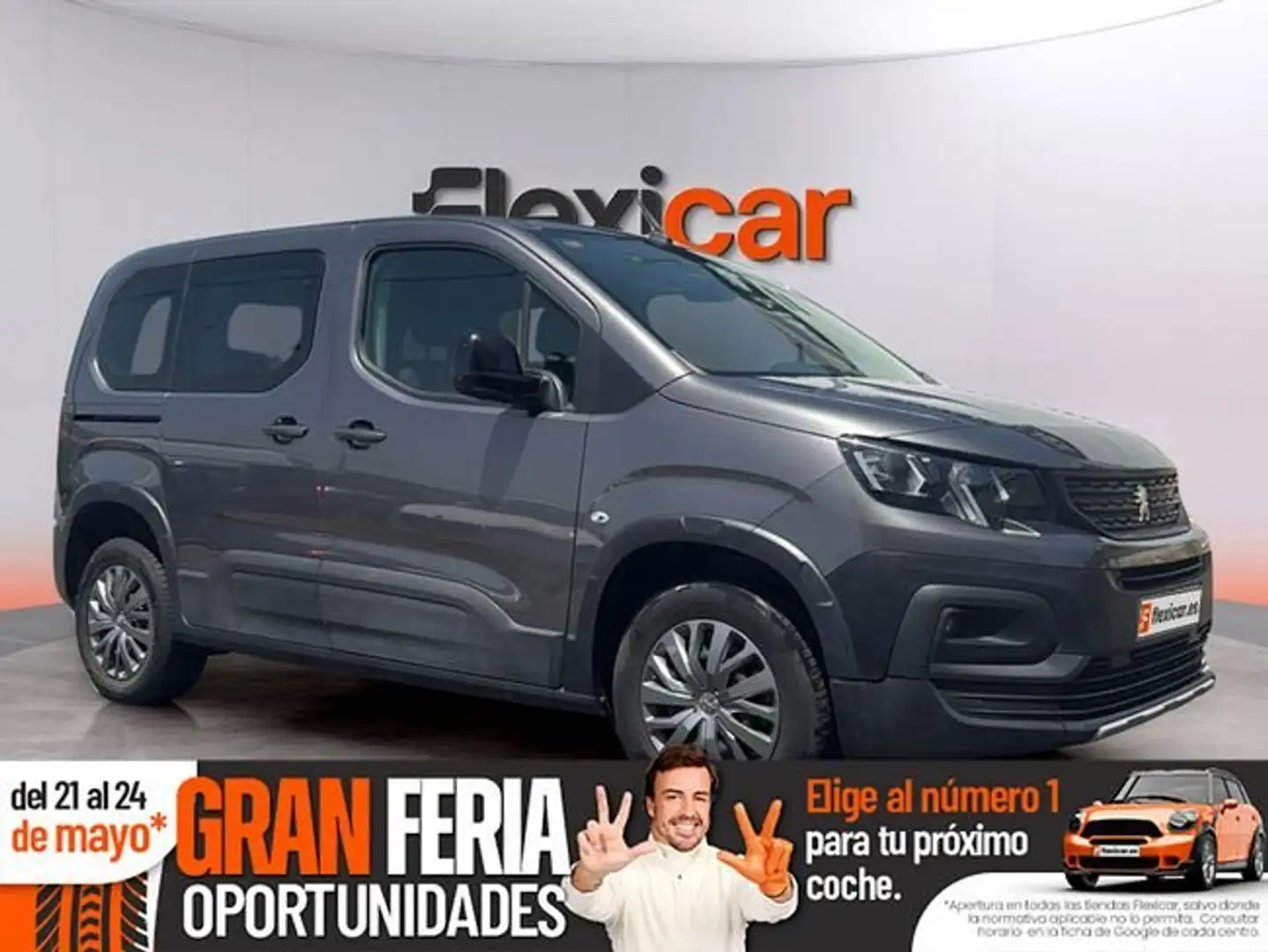 Peugeot Rifter Allure BlueHDi 100 Gris - 1