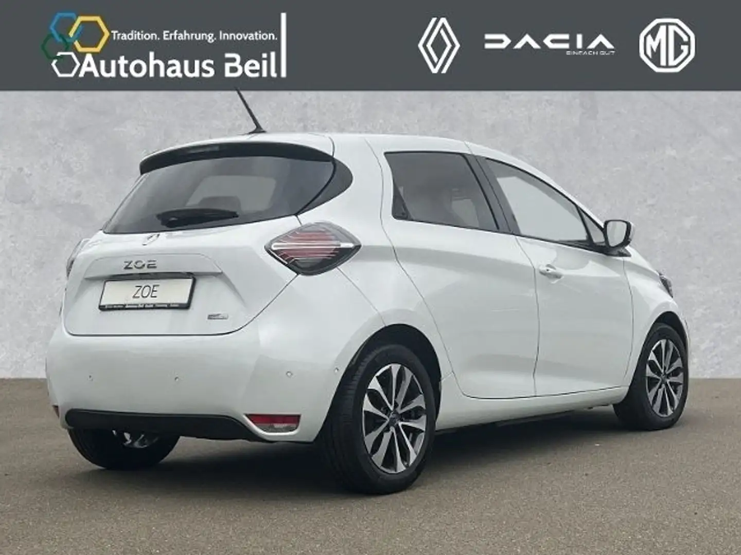 Renault ZOE Intens R135 Z.E. 50 Blanc - 2