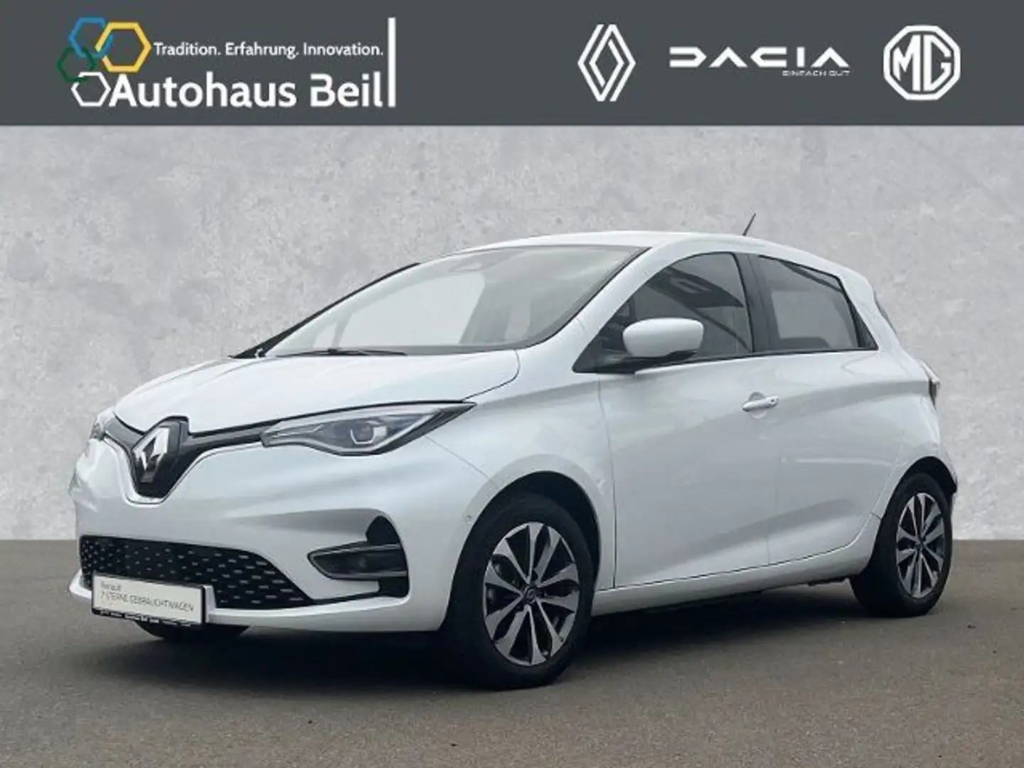 Renault ZOE Intens R135 Z.E. 50 Blanc - 1