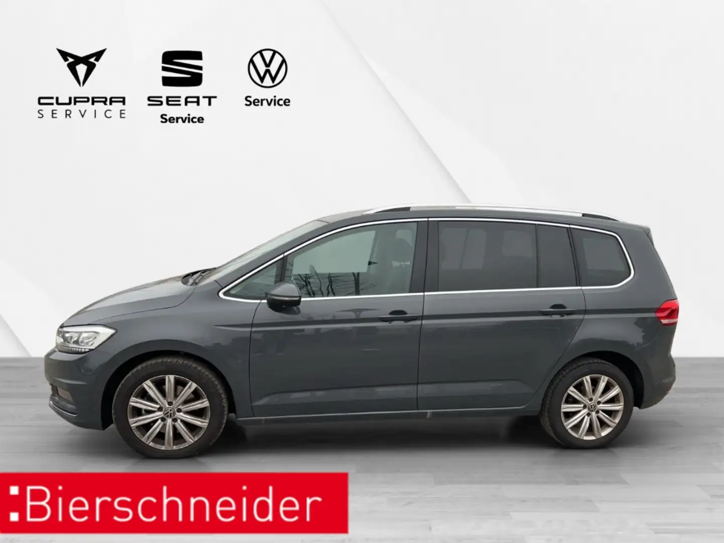 Volkswagen Touran 2.0 TDI DSG Highline 7-SITZE DIGITAL PRO LED KAMER Grau - 2