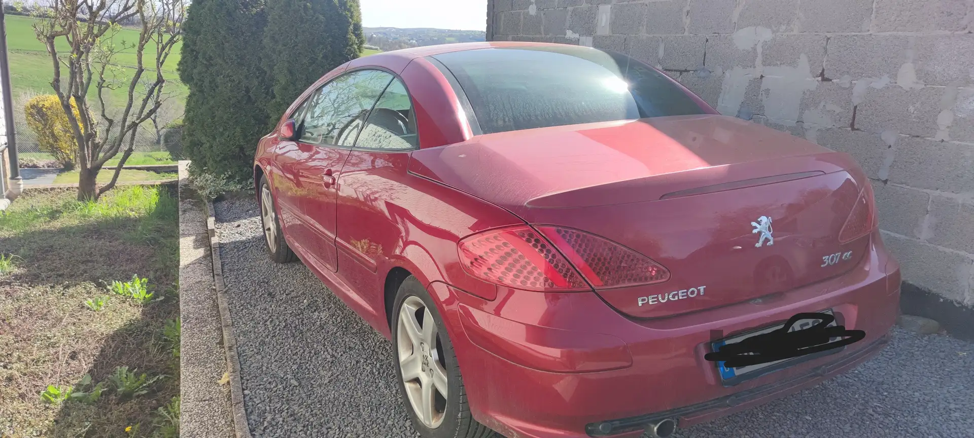 Peugeot 307 307 CC 180 Sport Czerwony - 2