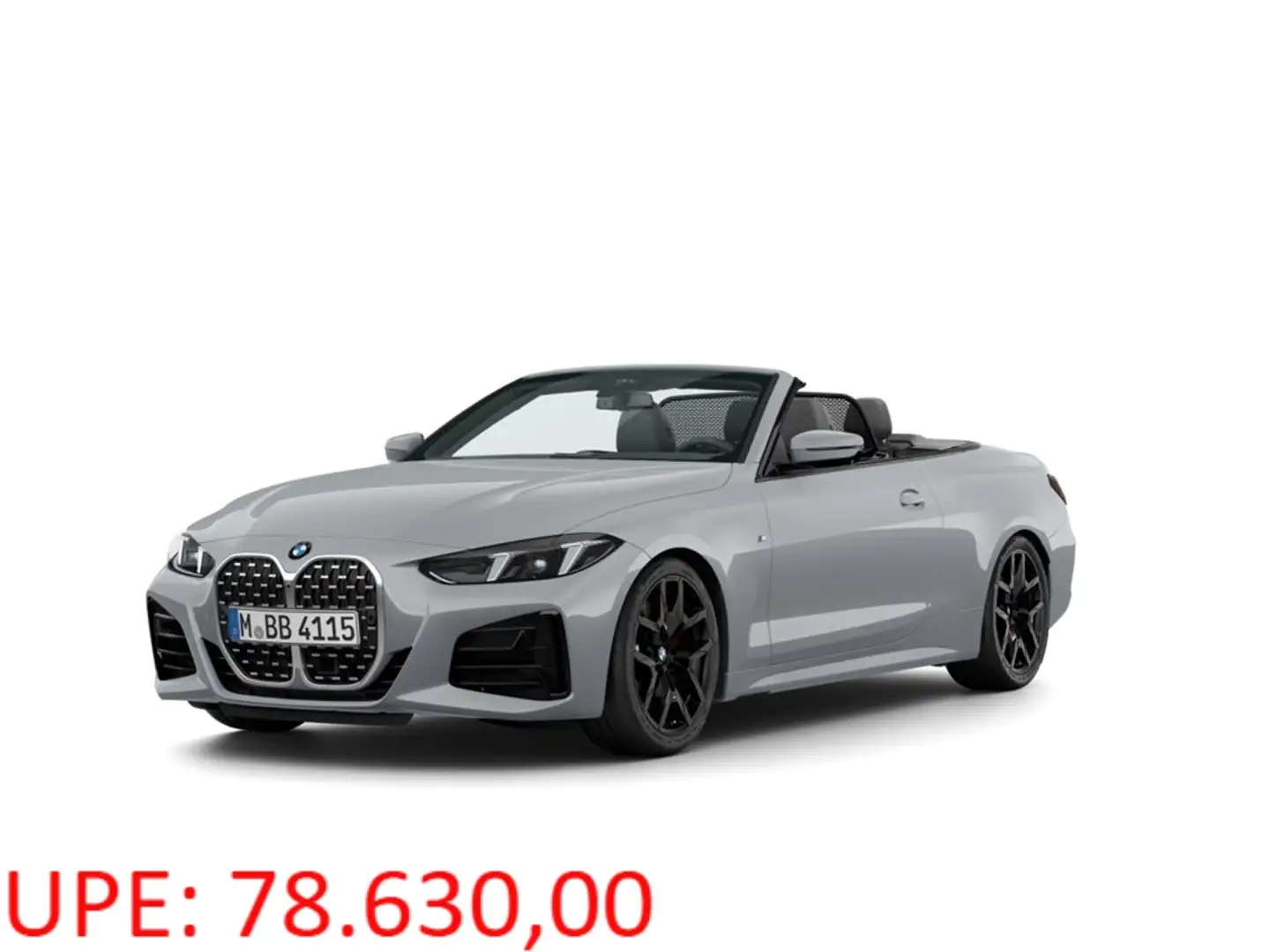 BMW 420 i Cabrio M Sport HUD Park-Assistent Lenkradheizung Grau - 1