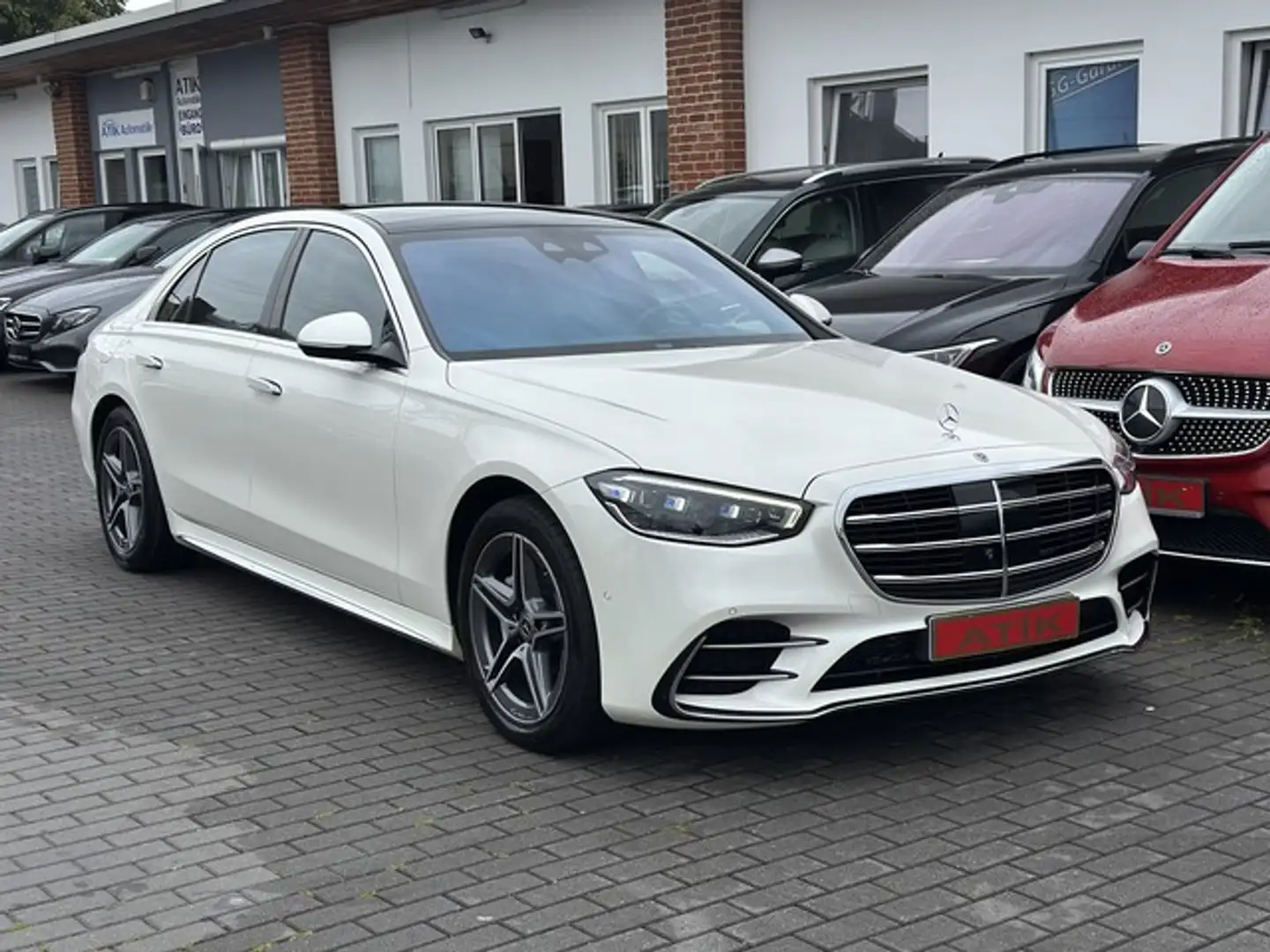 Mercedes-Benz S 400 d  AMG LANG 4M PANO EXKLUSIV-PAKET Weiß - 1
