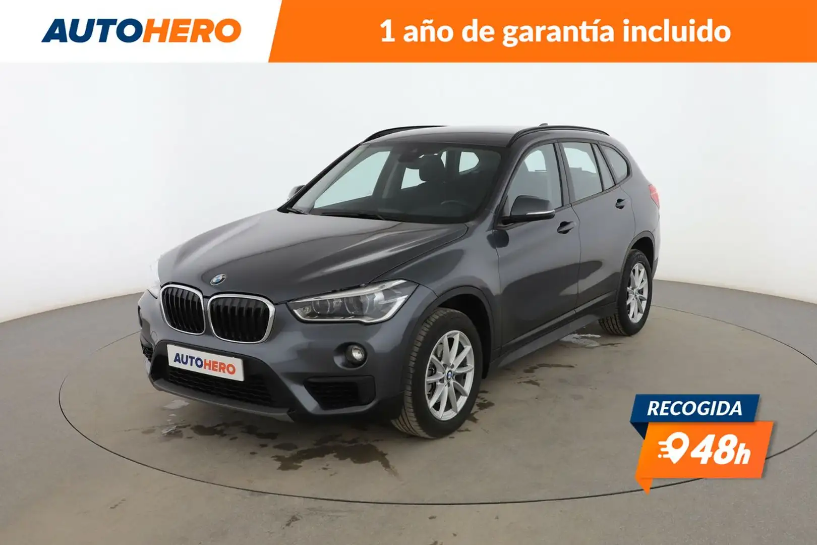 BMW X1 sDrive 18i Advantage Gris - 1