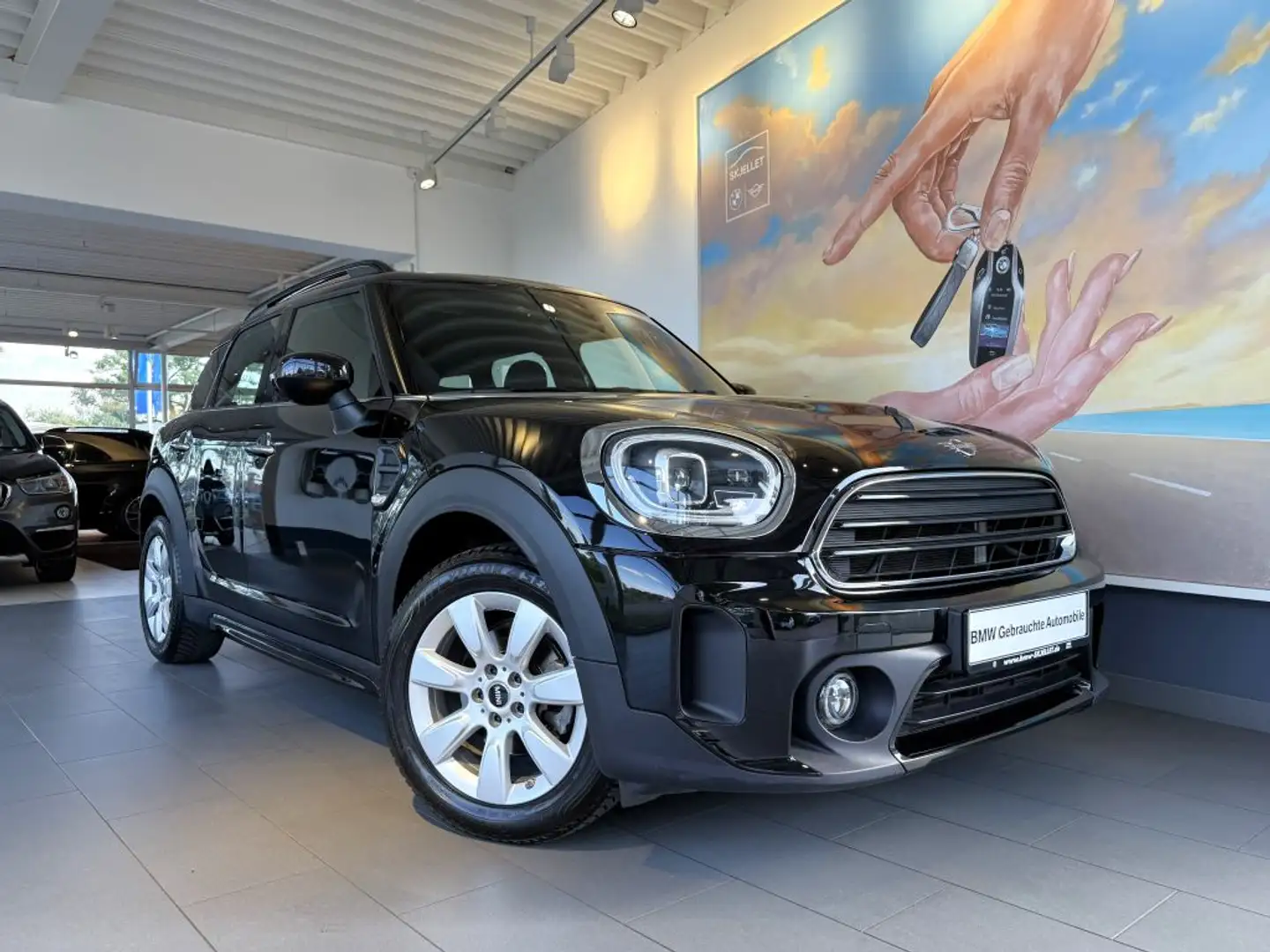 MINI One Countryman Aut.  LED+TEMP+DAB+PDC+SITZHZ Zwart - 2