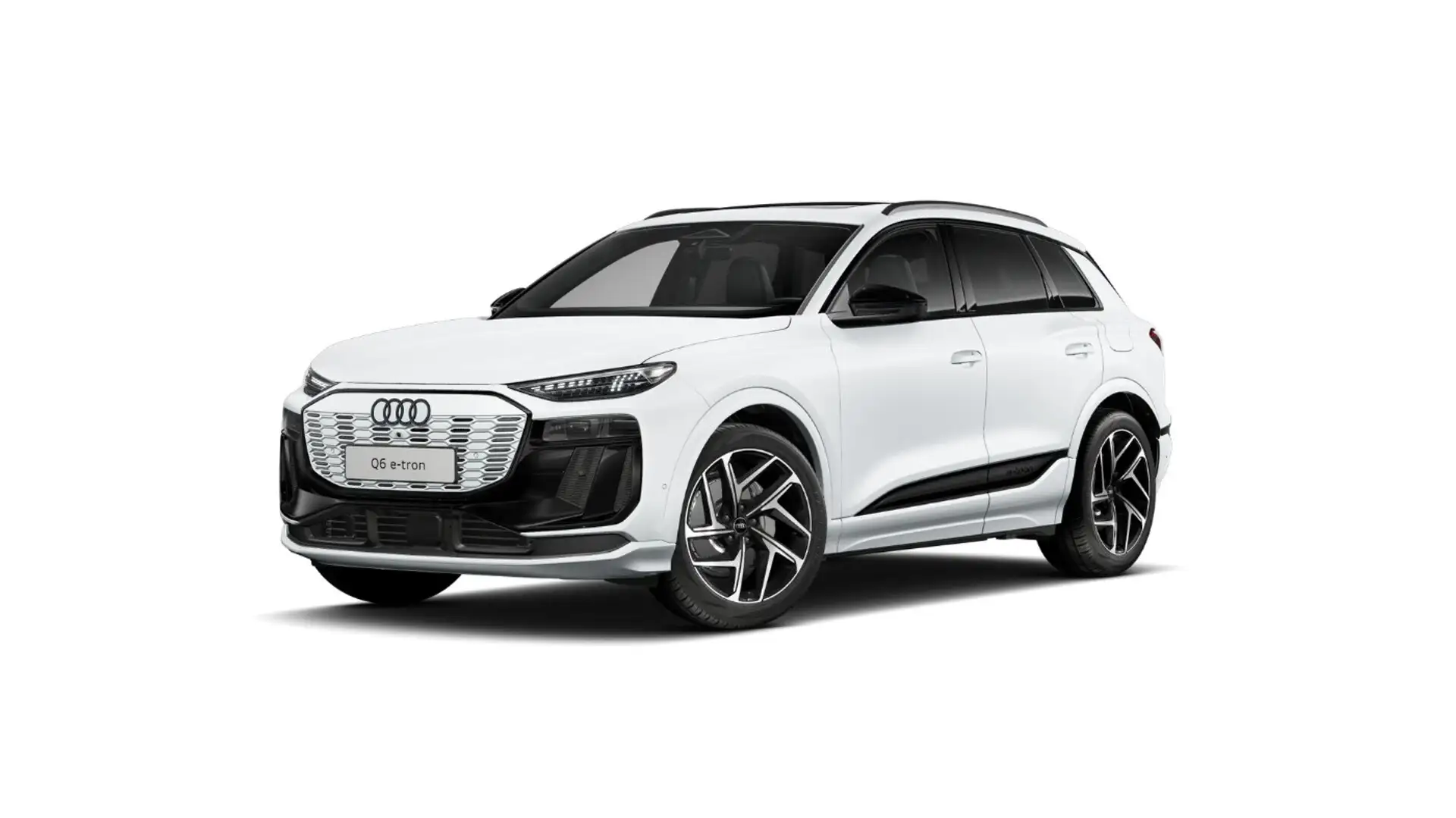 Audi Q6 e-tron quattro S line | PANO | AHK | LED | Weiß - 2