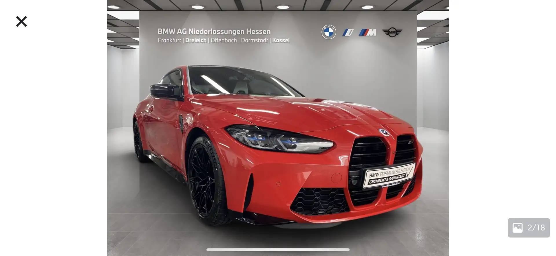BMW M4 Competition Garantie BMW Rouge - 2