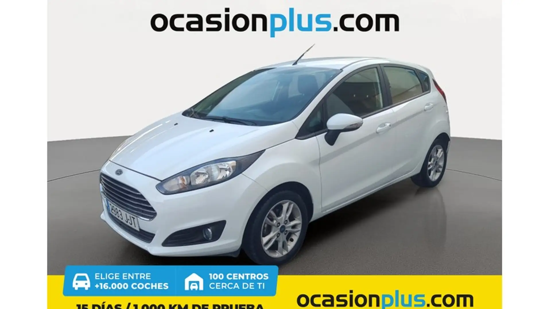 Ford Fiesta 1.25 Trend 82 Blanc - 1