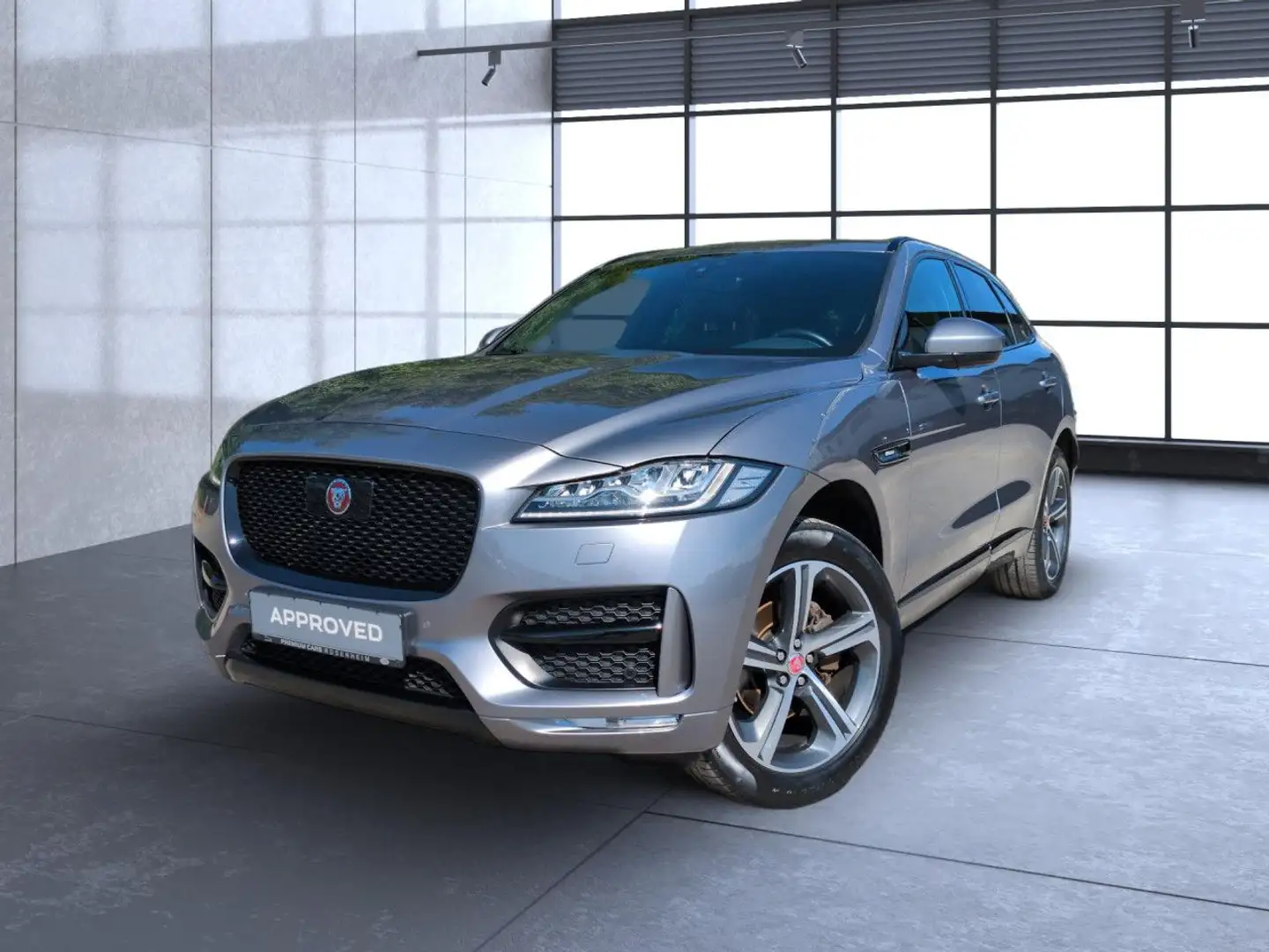 Jaguar F-Pace 20d R-Sport AWD AHK/Pano/Winter Sportpaket Gris - 2