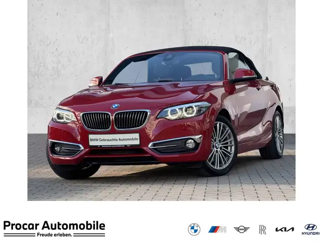 BMW 220 d Cabrio Luxury Line LED Navi Prof DA PDC H/K