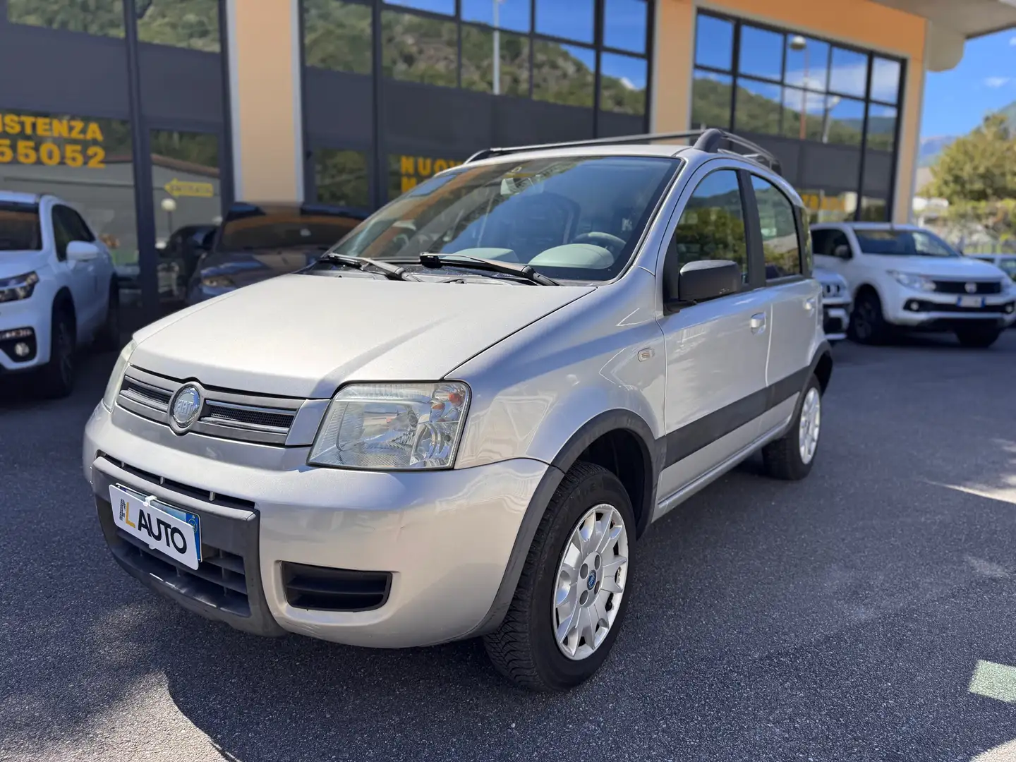 Fiat Panda Panda II 2003 1.2 Climbing 4x4 Gris - 1
