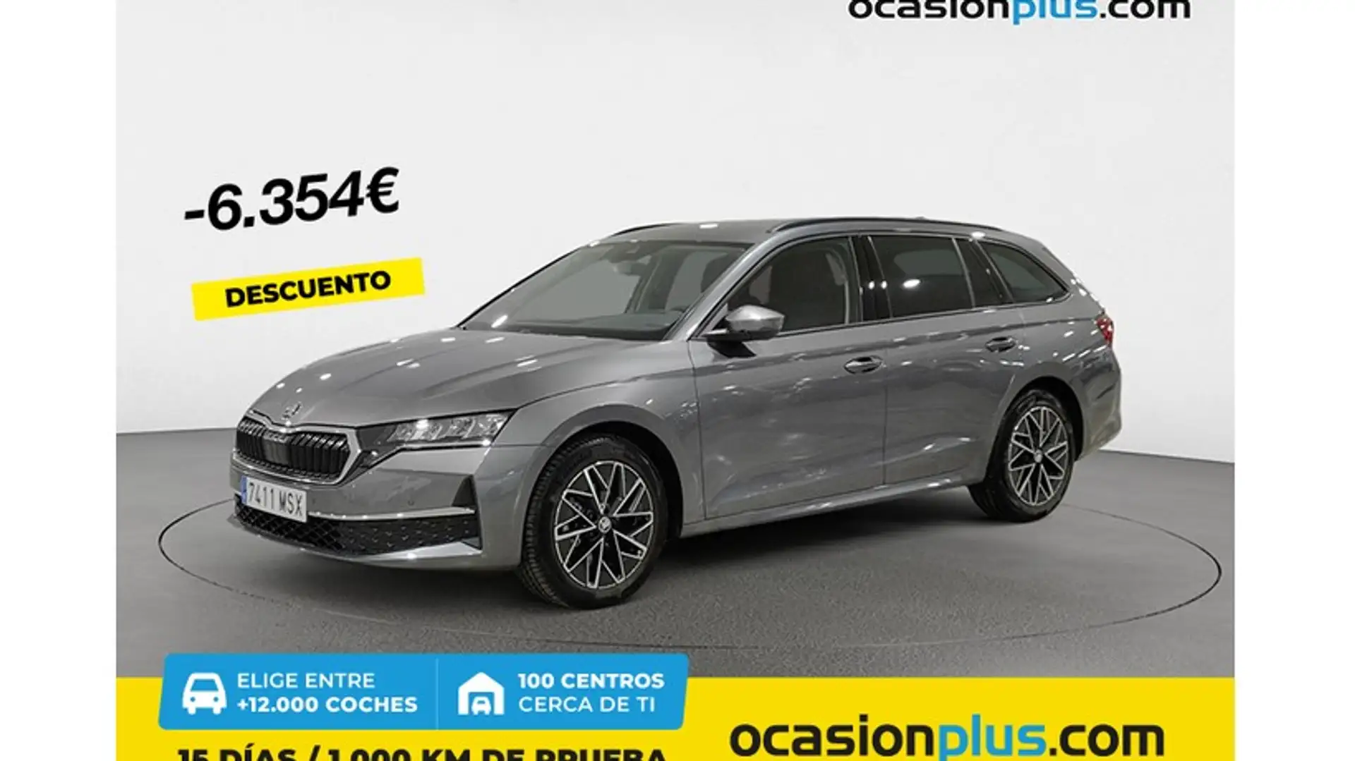 Skoda Octavia Combi 1.5 TSI MHEV Selection DSG7 110kW Gris - 1