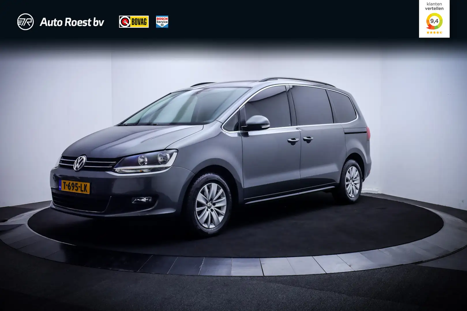 Volkswagen Sharan 1.4TSI 7Pers EXCLUSIVE Series NAVI | CARPLAY | STO Gris - 1