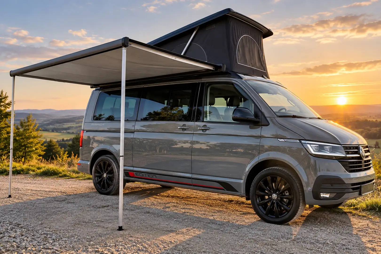 Volkswagen T6 California California Beach Edition 2,0 TDI DSG Grau - 1