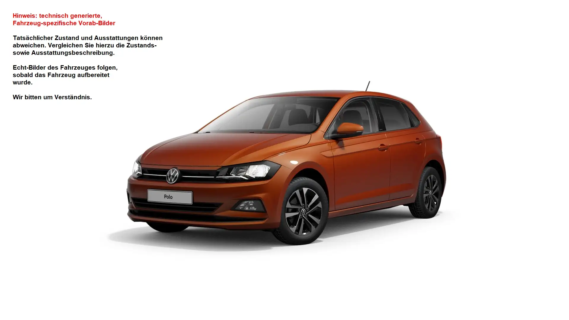 Volkswagen Polo United Orange - 1