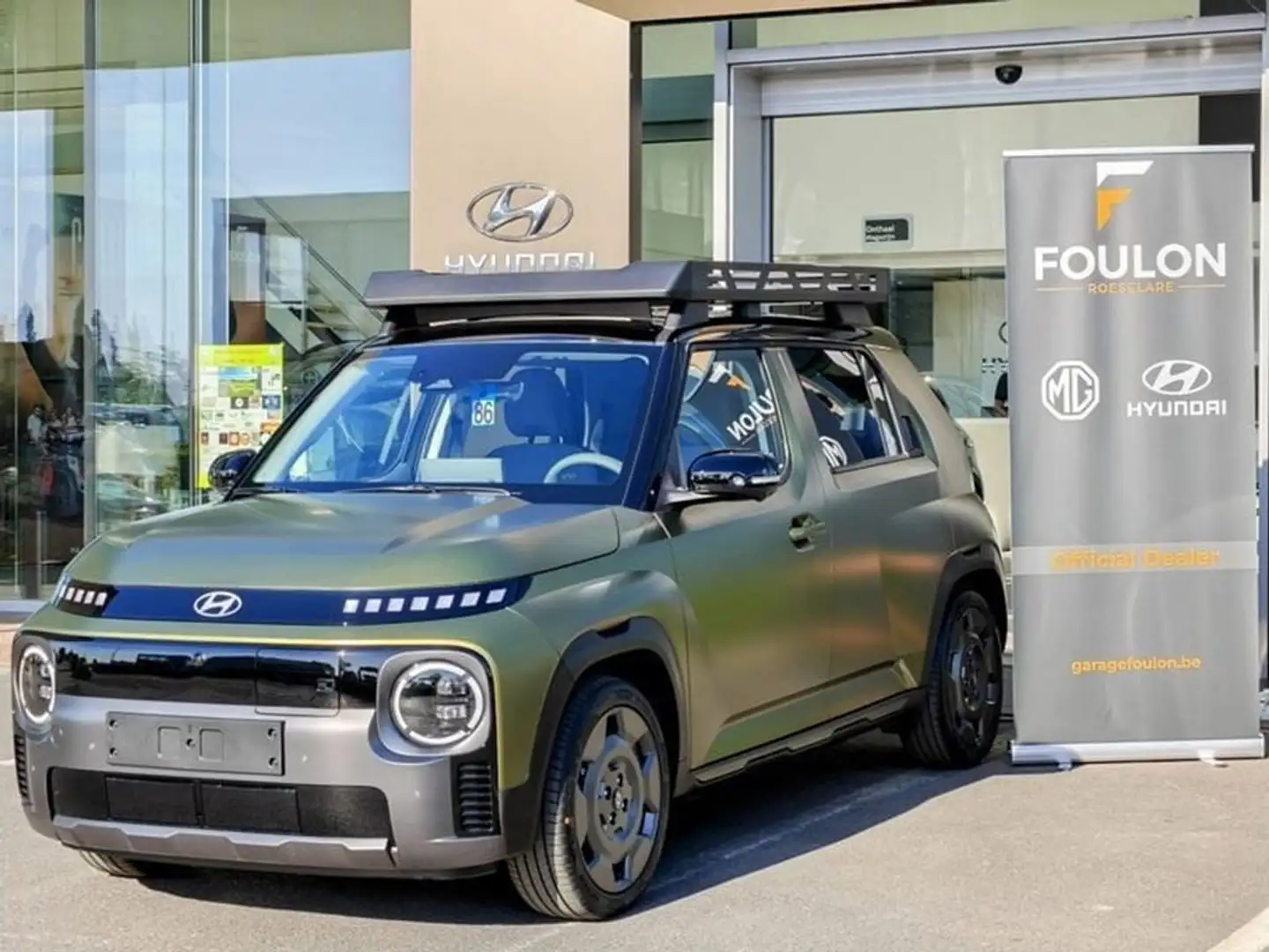 Hyundai Inster 49 kWh Cross +  Roofrack + Two tone special editio Bronzo - 1