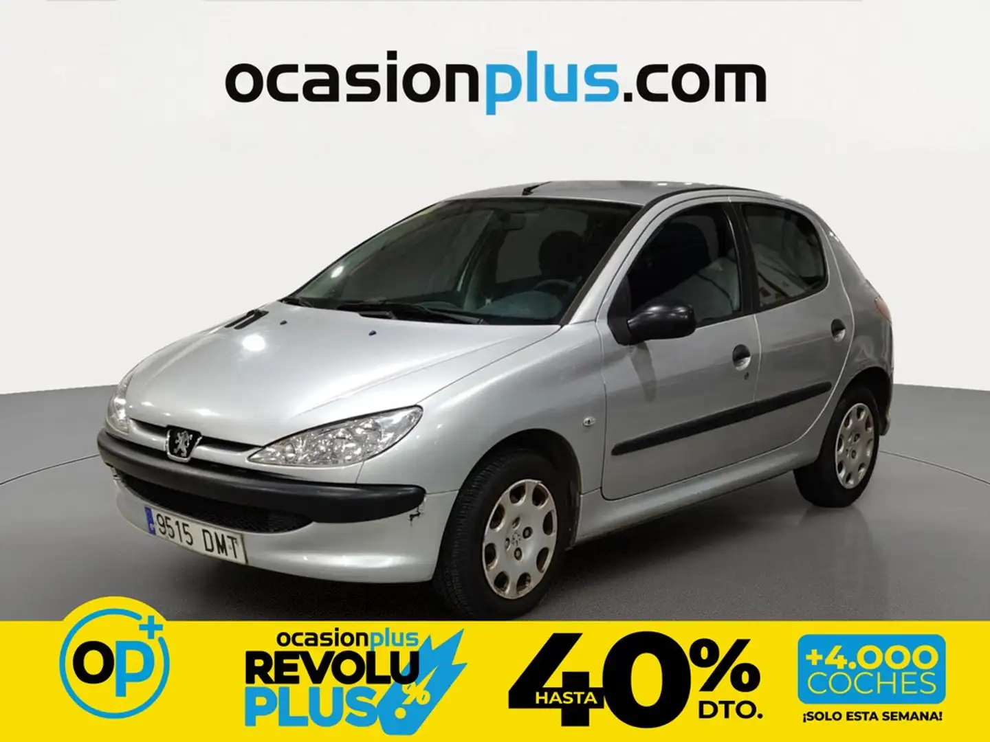 Peugeot 206 1.4HDI E-Music Gris - 1