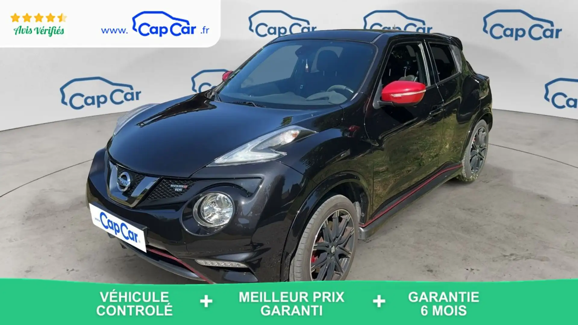 Nissan Juke RS 1.6 DIG-T 214 4WD Xtronic8 Nismo - Automatique Černá - 1