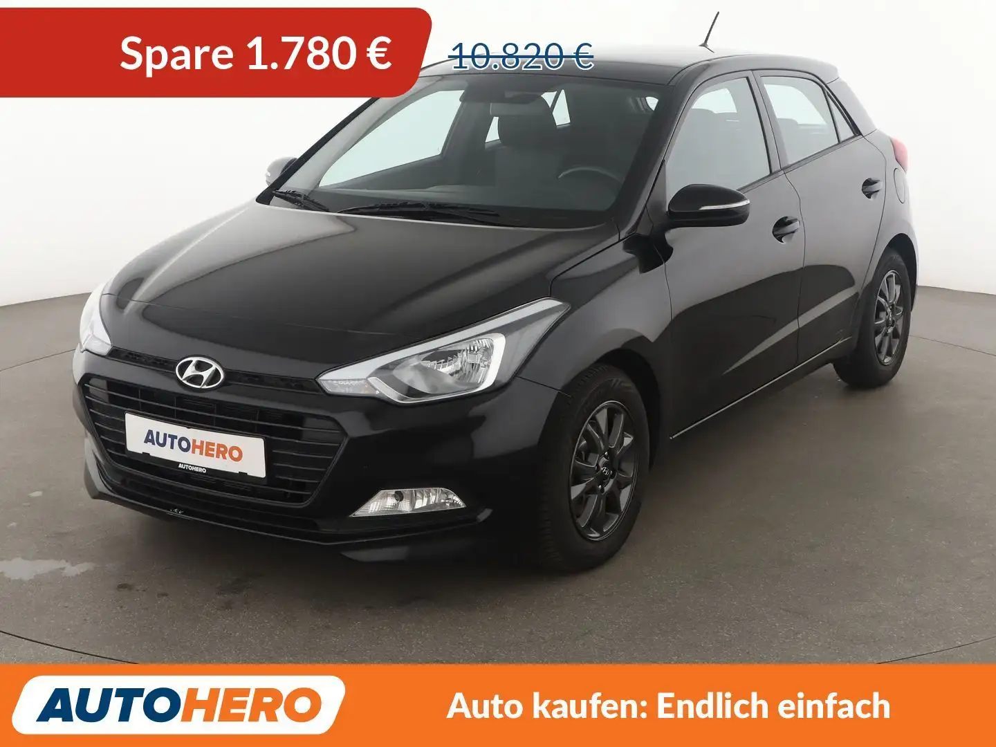 Hyundai i20 1.0 TGDI YES!*SHZ*KLIMA*GARANTIE* Schwarz - 1