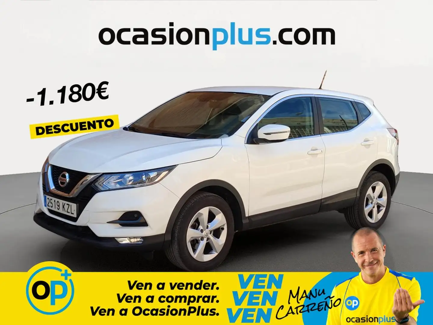 Nissan Qashqai 1.7dCI Acenta 4x2 Blanco - 1