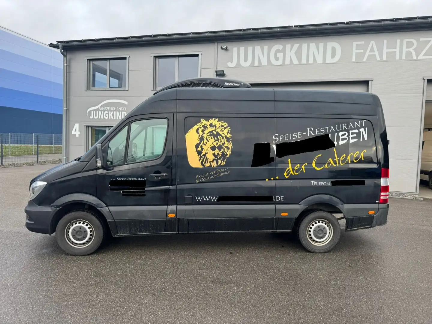 Mercedes-Benz Sprinter 316 CDI Lang Hoch Frischdienst Kerstner Schwarz - 1