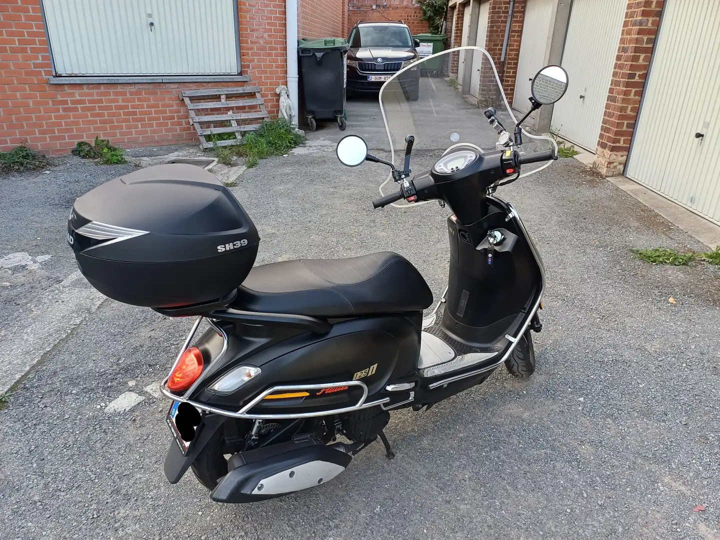 SYM Fiddle 125 Fiddle 4 125 LC/ABS - model XG12W-EU Noir - 1