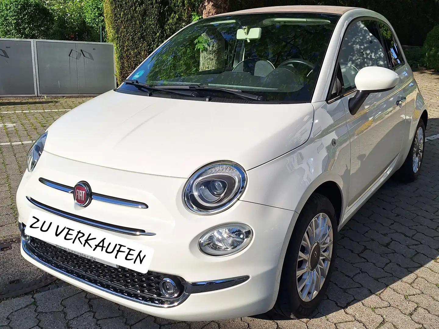 Fiat 500C 500C Lounge 1.2 8V Klimaanlage Freisprechanlage Weiß - 2
