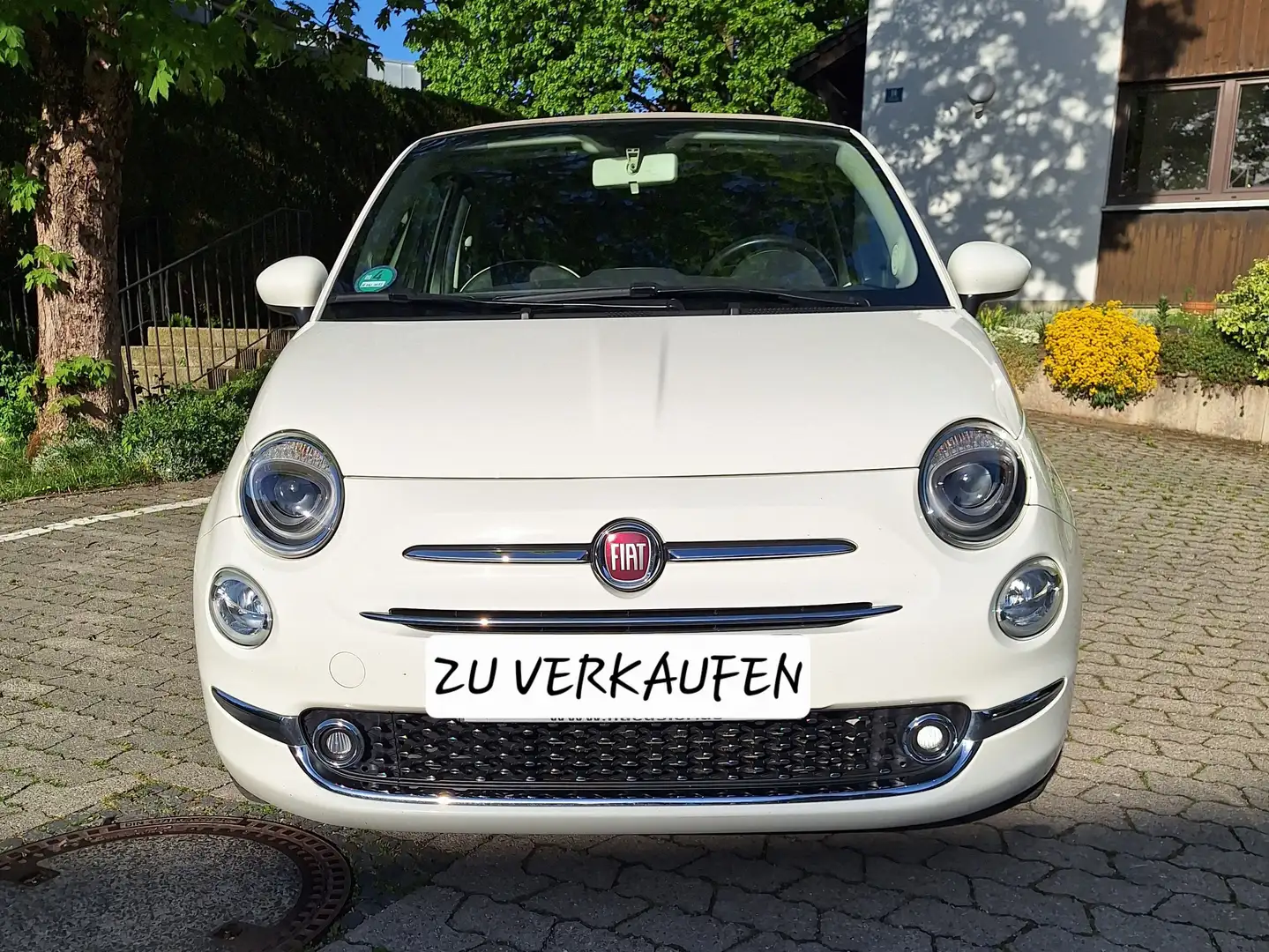 Fiat 500C 500C Lounge 1.2 8V Klimaanlage Freisprechanlage Weiß - 1