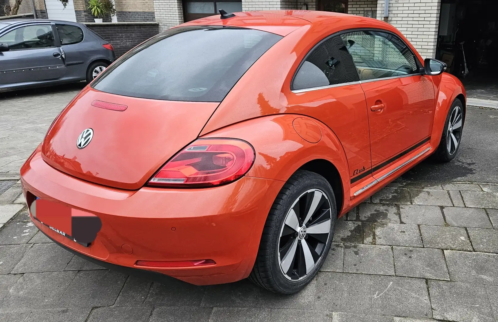 Volkswagen Beetle 1.2 TSI Club BMT Pomarańczowy - 2