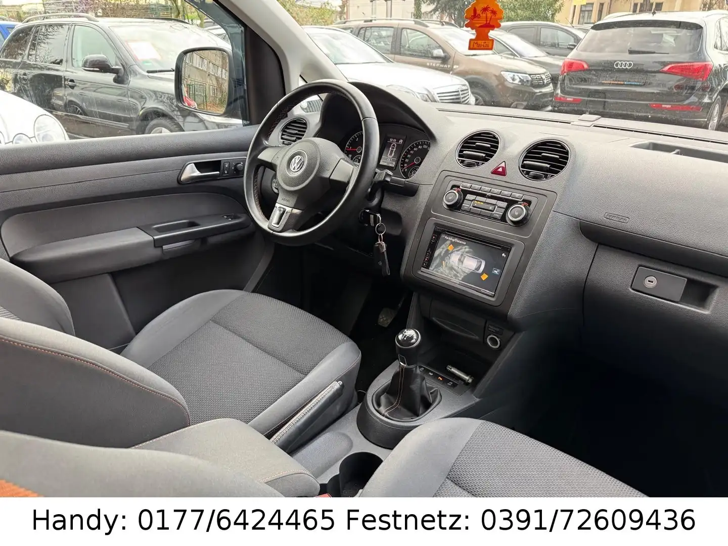 Volkswagen Caddy 1,6TDI JAKO-O Edition ROLLSTUHL-RAMPE Schwarz - 2
