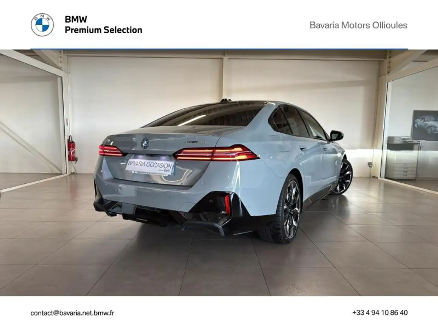 BMW i5 i5 340ch M Sport eDrive40 Gris - 2