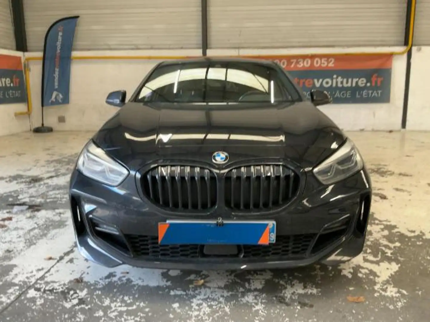 BMW 118 i M-Sport 136CV Auto Neopatentati Schwarz - 2