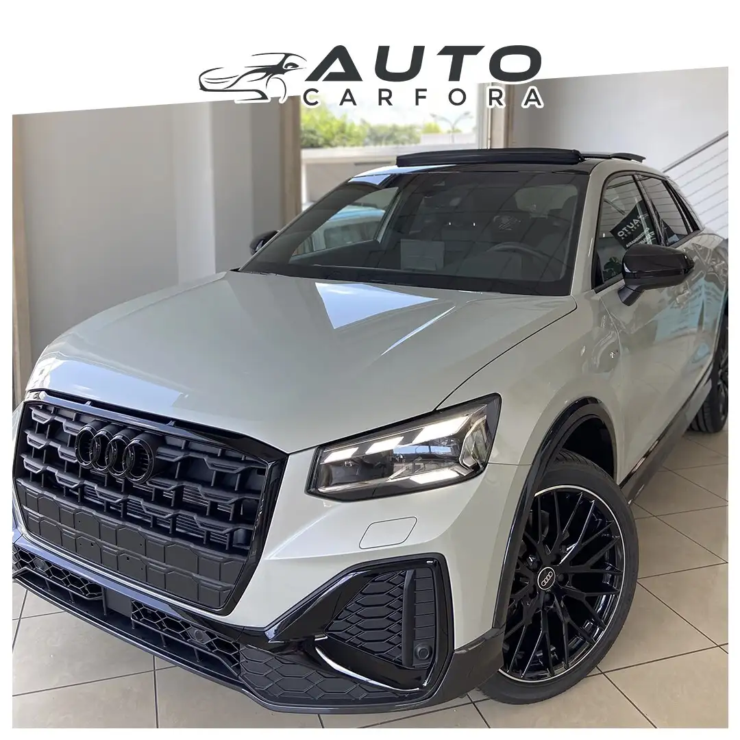 Audi Q2 Q2 35 TDI S tronic Identity Black tetto apribile Argento - 1