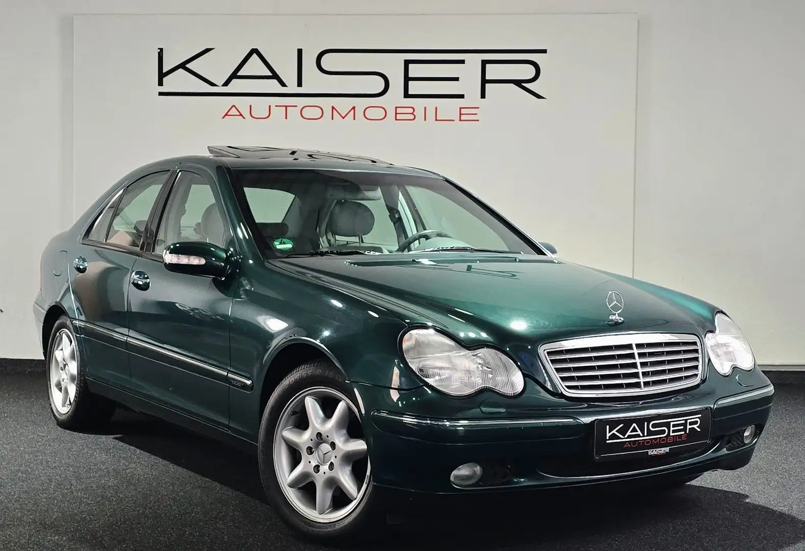Mercedes-Benz C 320 *ERST-59TKM*XENON*LEDER*SCHIEBEDACH*KLIMAAU Grün - 1