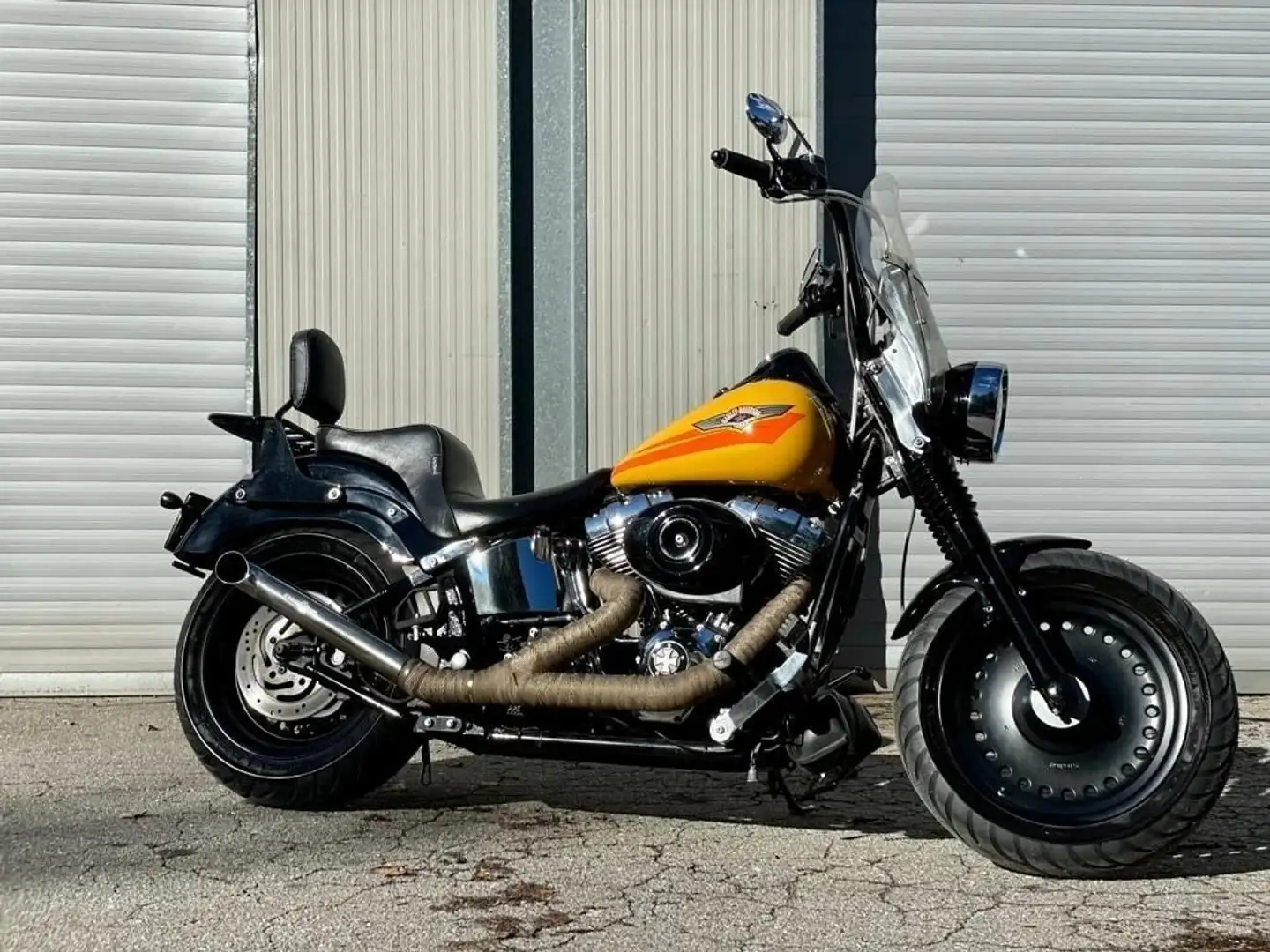 Harley-Davidson Fat Boy Жовтий - 2