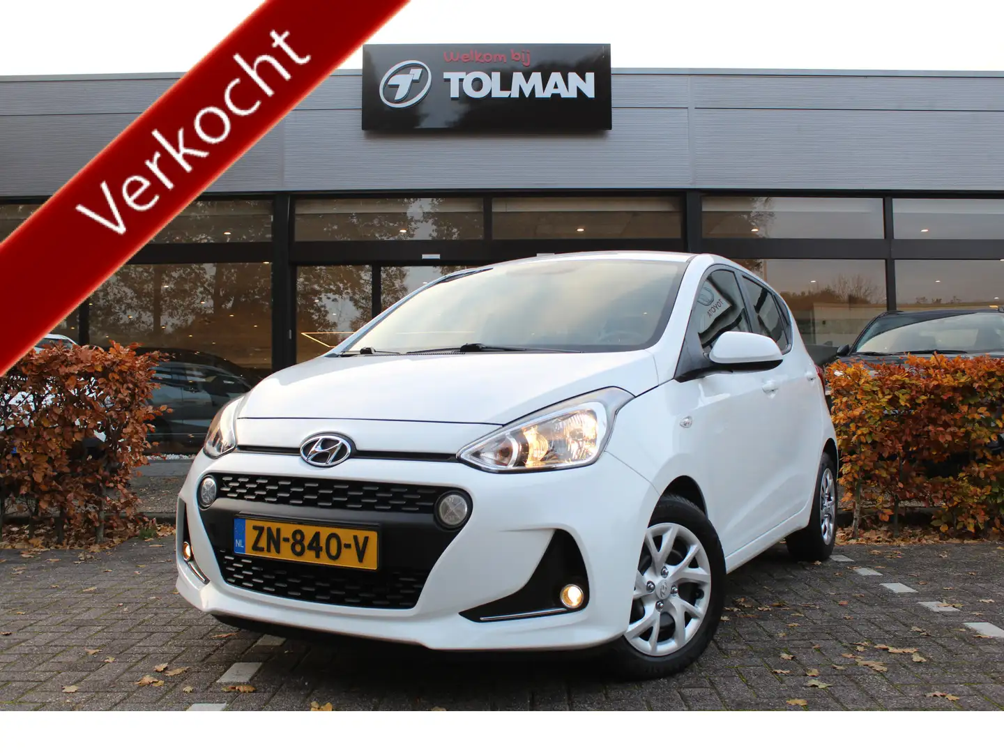 Hyundai i10 1.0i Comfort | Rijklaar | Airco | Radio/USB/AUX-sp Blanc - 1