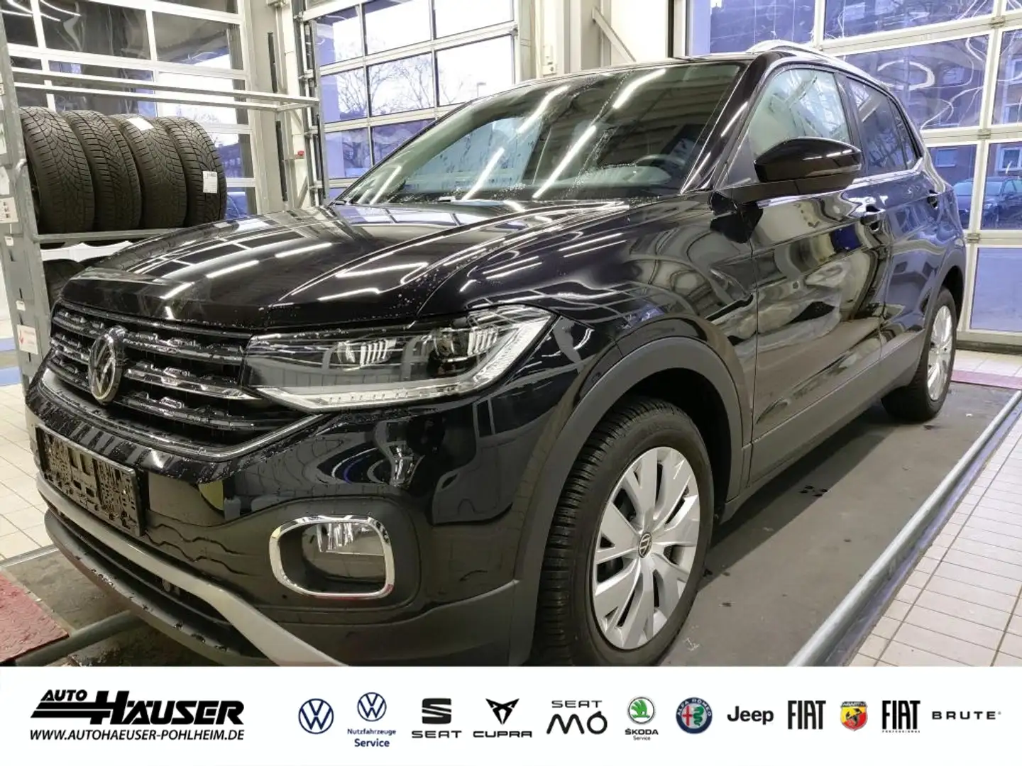 Volkswagen T-Cross Style 1.0 TSI DSG NAVI KAMERA ACC PDC SITZHZG Schwarz - 1
