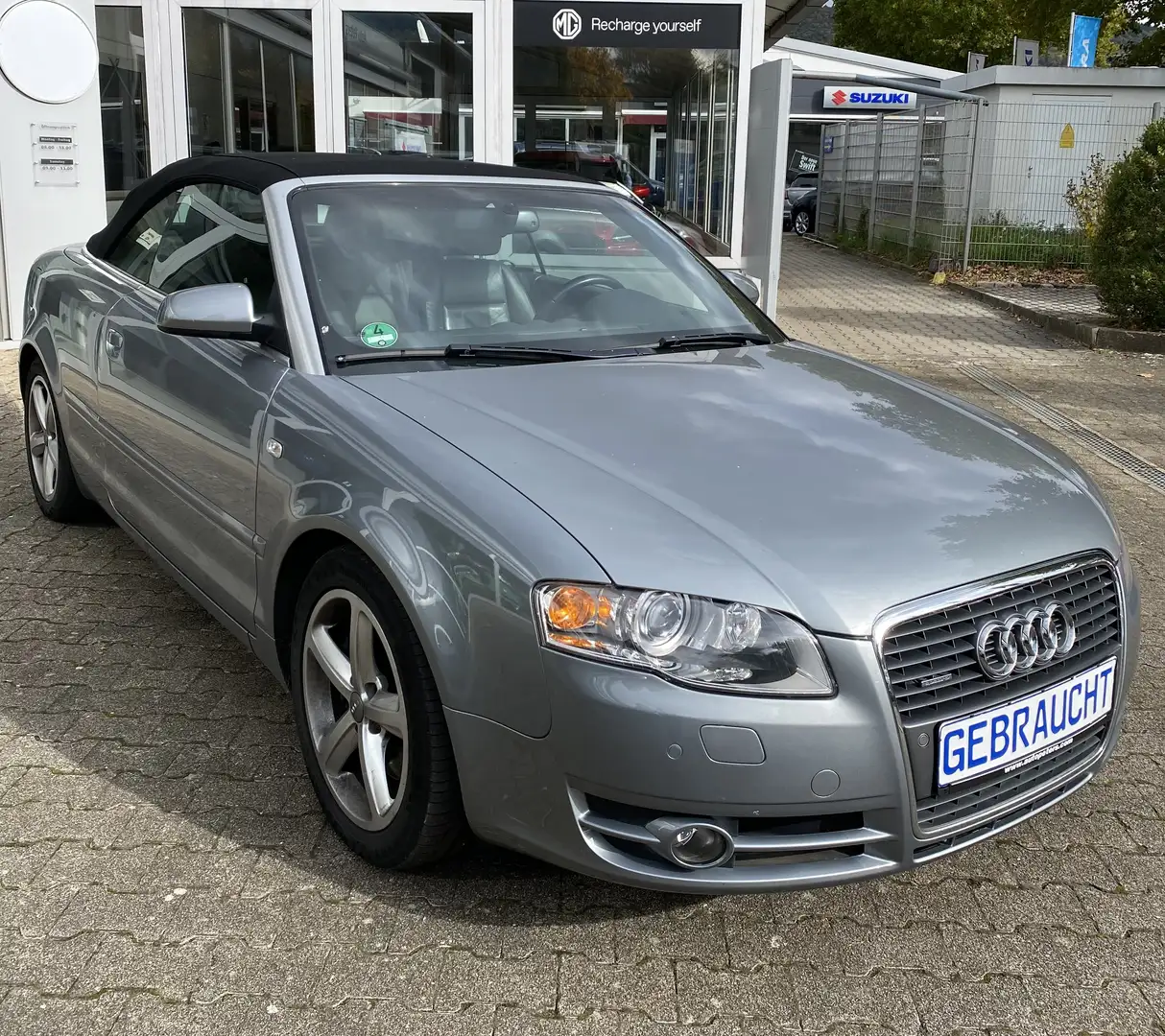 Audi A4 A4 Cabrio Cabriolet 3.0 TDI DPF quattro tiptronic Silber - 1