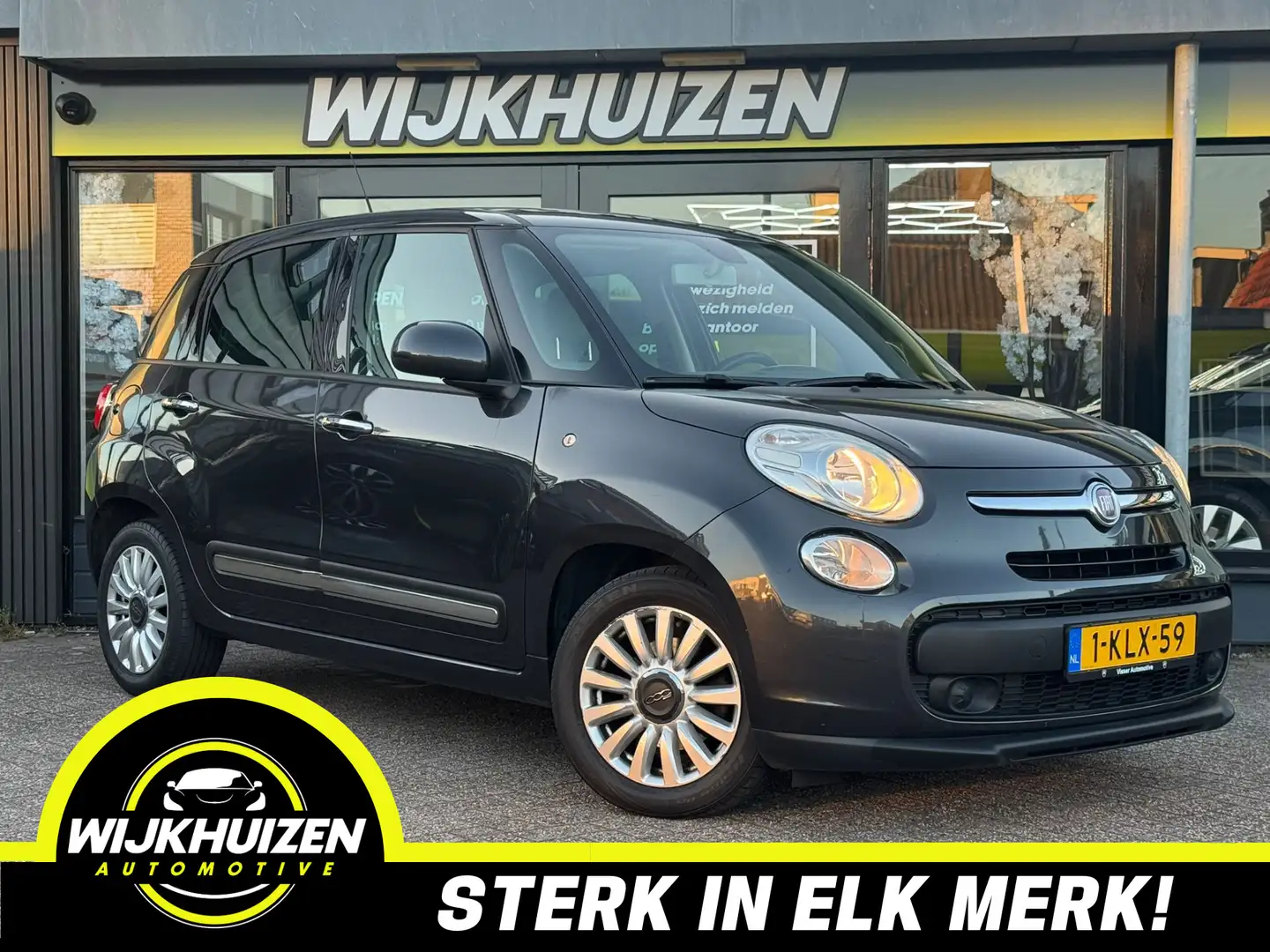 Fiat 500L 0.9 TwinAir Lounge met Navigatie !!! Stoelverwarmi Grijs - 1