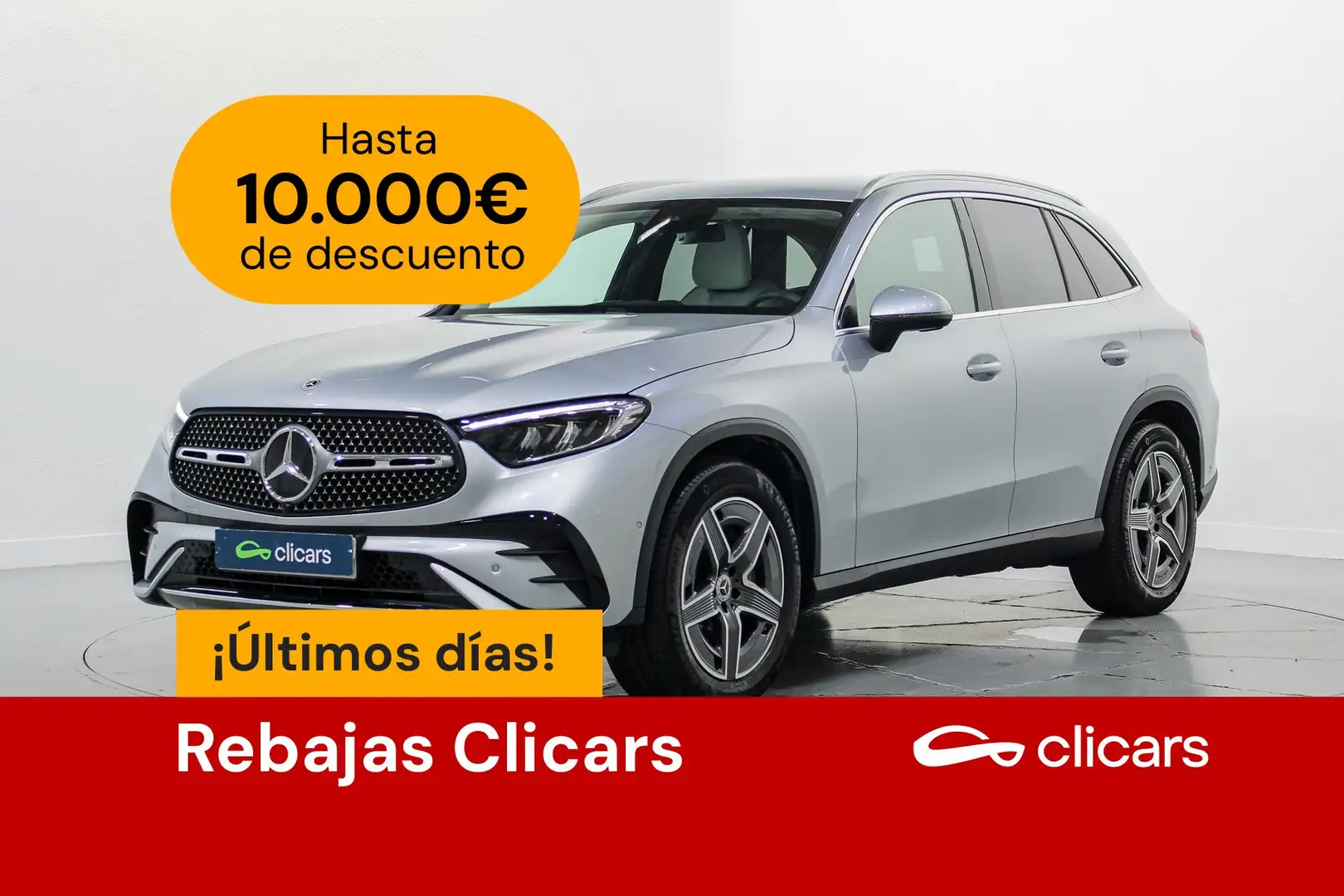 Mercedes-Benz GLC 200 4Matic 9G-Tronic Plateado - 1
