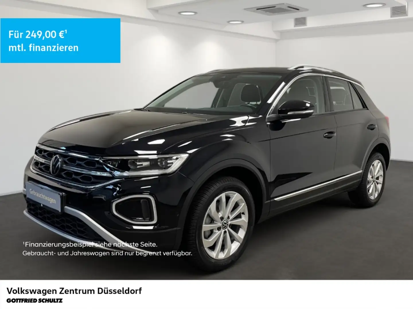 Volkswagen T-Roc Style 1.0 TSI Navigation Rückfahrkamera Schwarz - 1