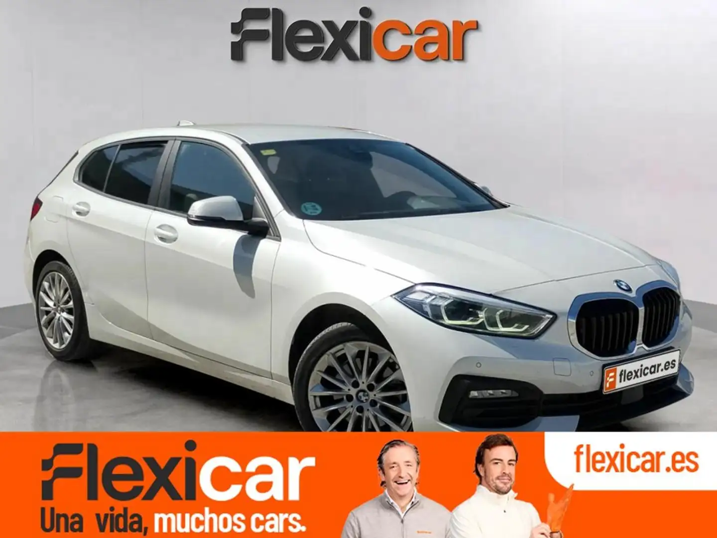 BMW 118 118i Blanc - 1