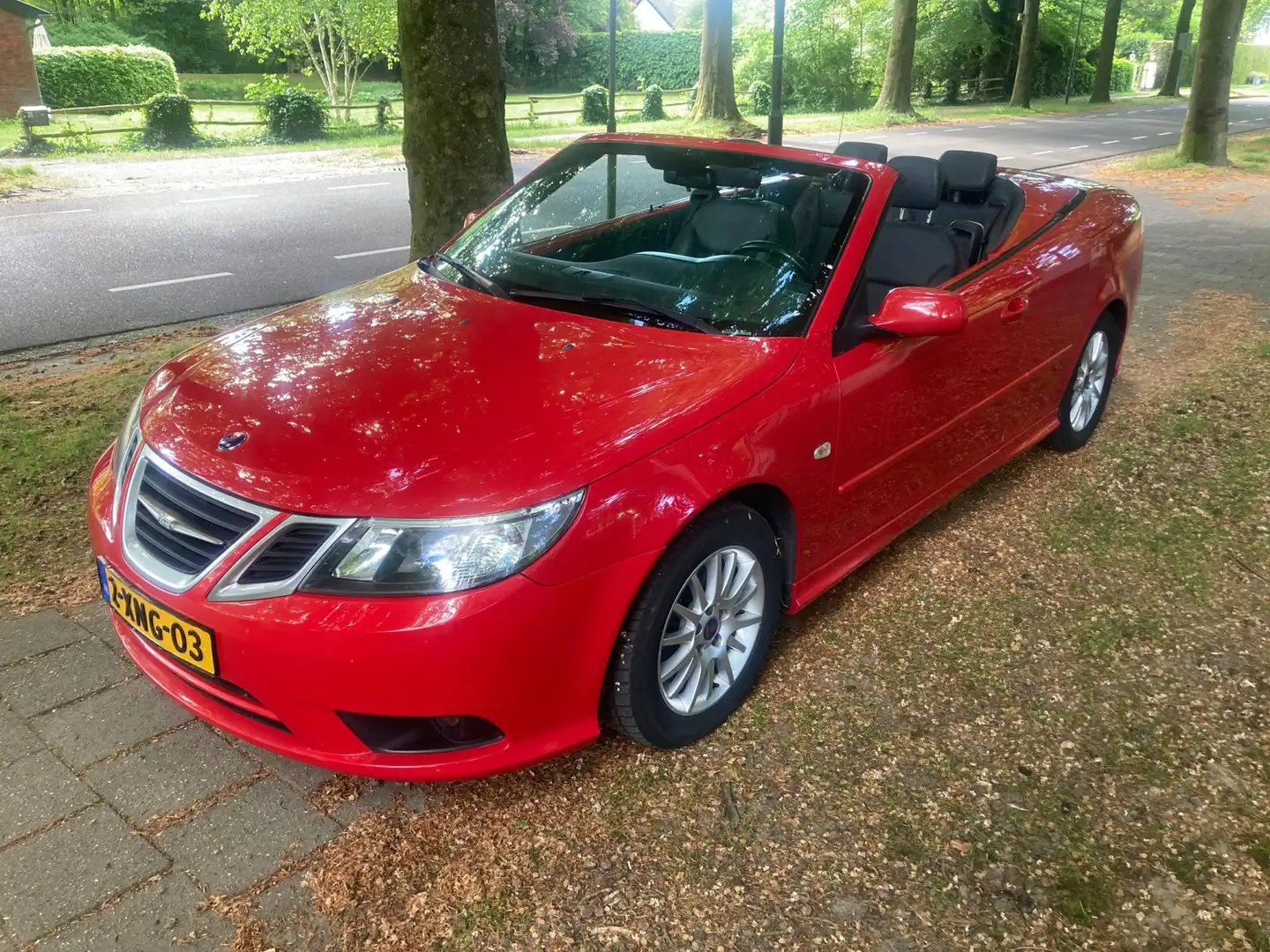 Saab 9-3 Cabrio 2.0 T Vector M6 Rojo - 1