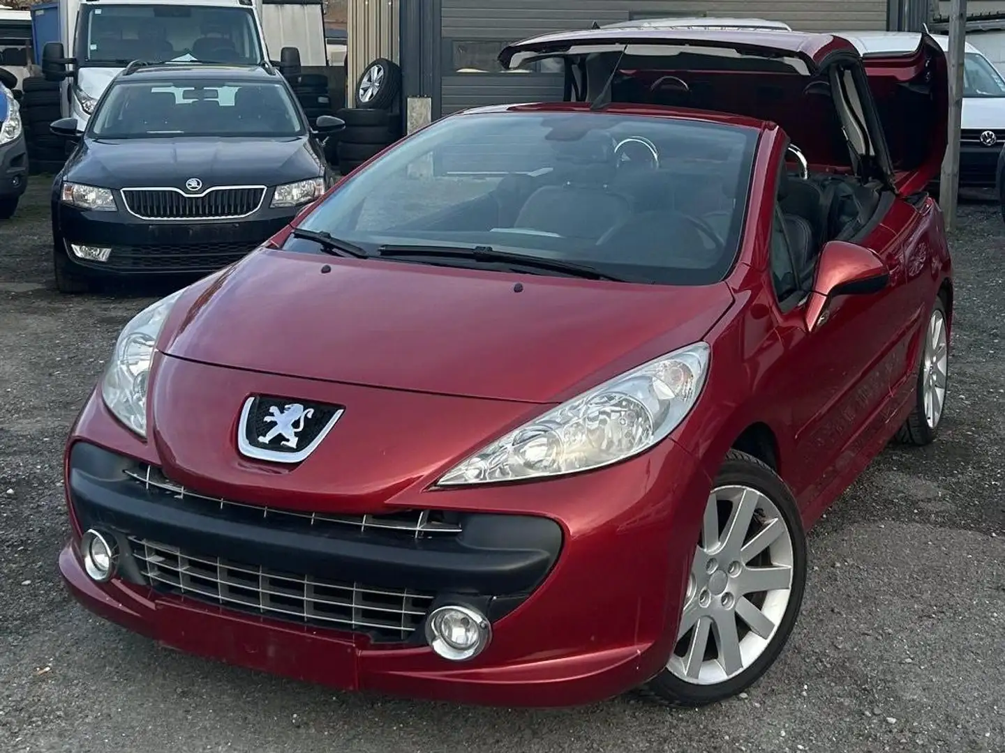 Peugeot 207 207 CC 1.6i cabriolet Rood - 2