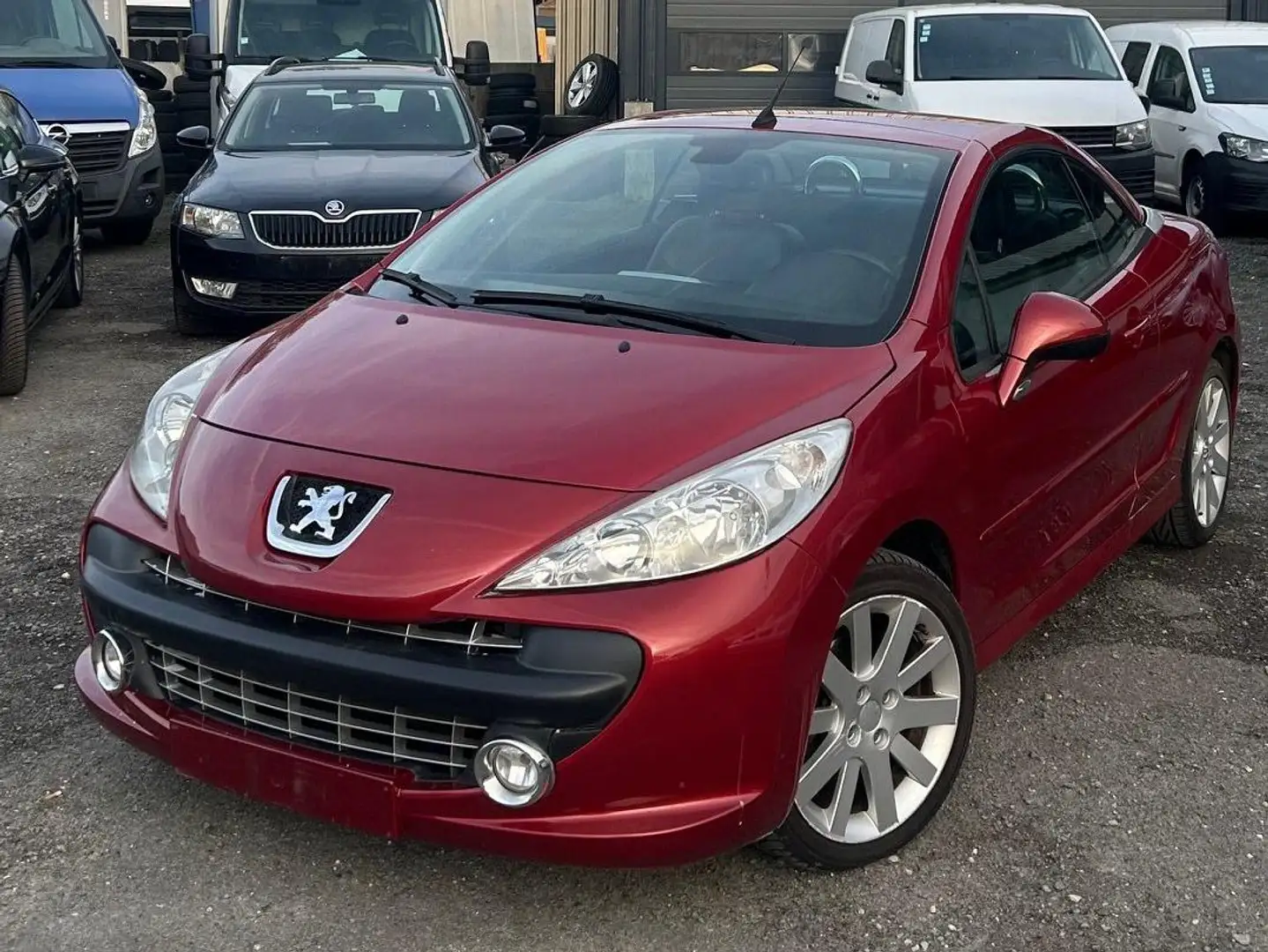 Peugeot 207 207 CC 1.6i cabriolet Rood - 1
