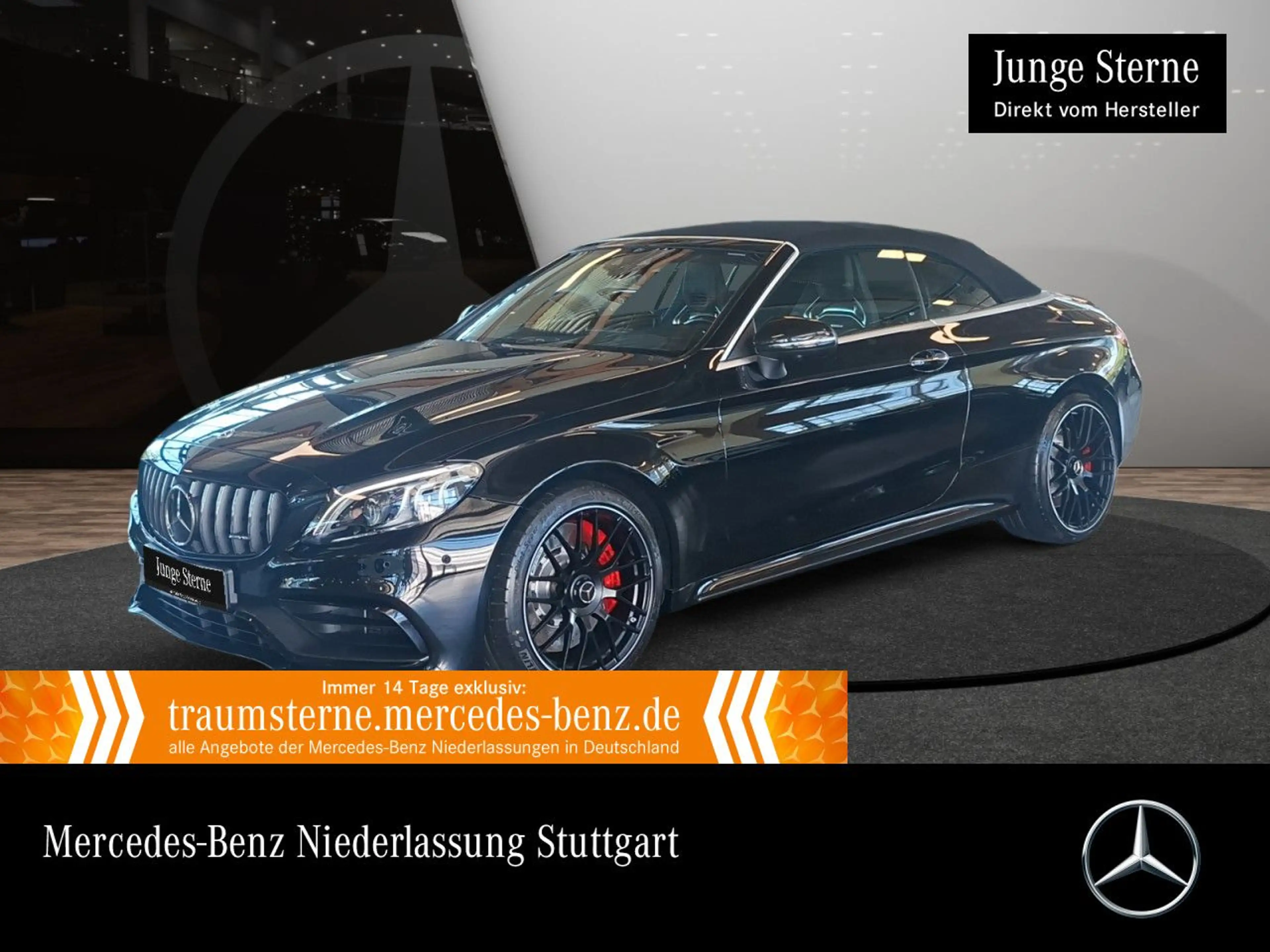 Mercedes-Benz C 63 AMG C 63 S Cabrio NIGHT+DRIVERS+360+MULTIBEAM+FAHRASS