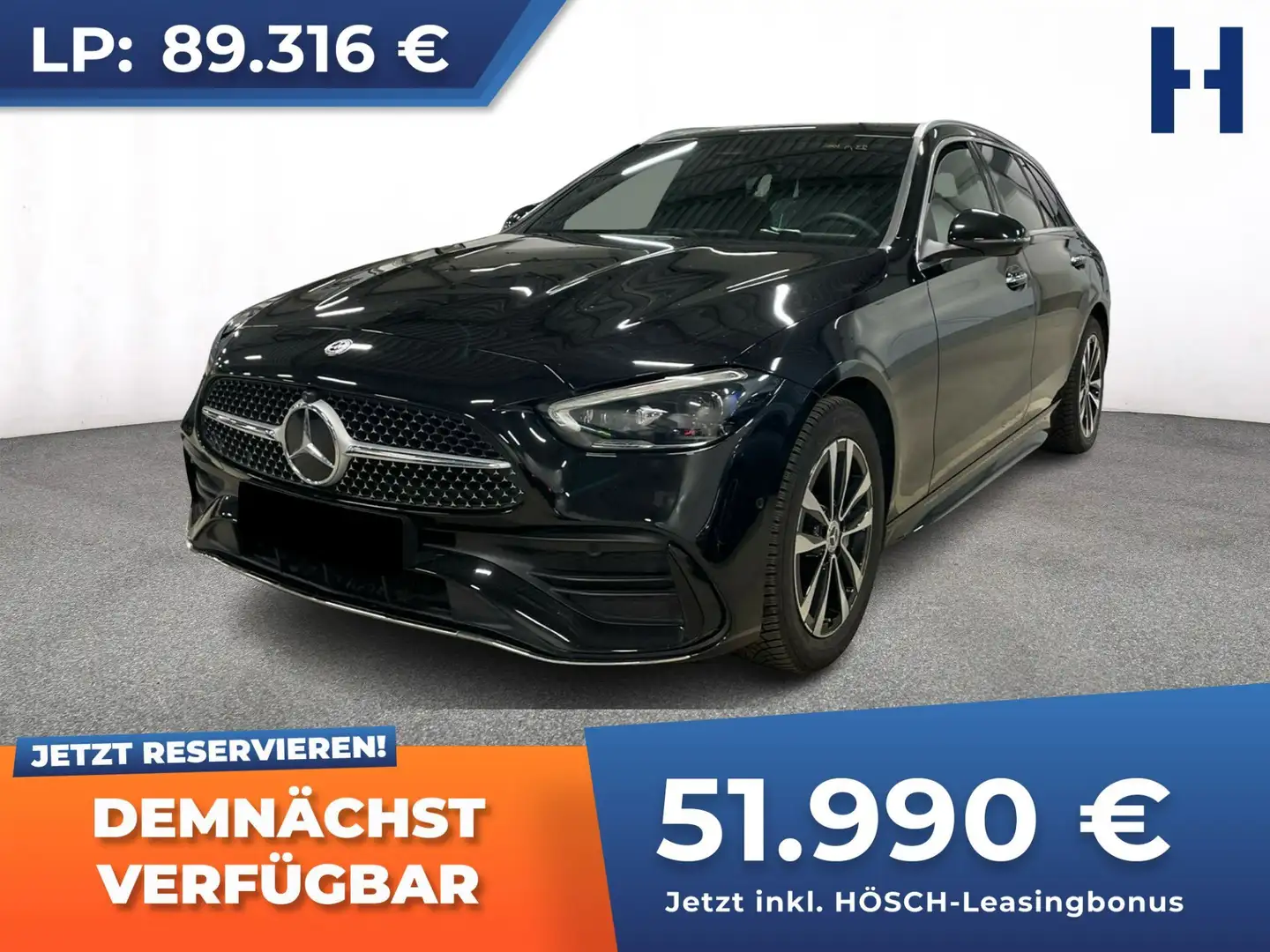 Mercedes-Benz C 300 de T 4Matic AMG TRAUMEXTRAS -42% Schwarz - 1