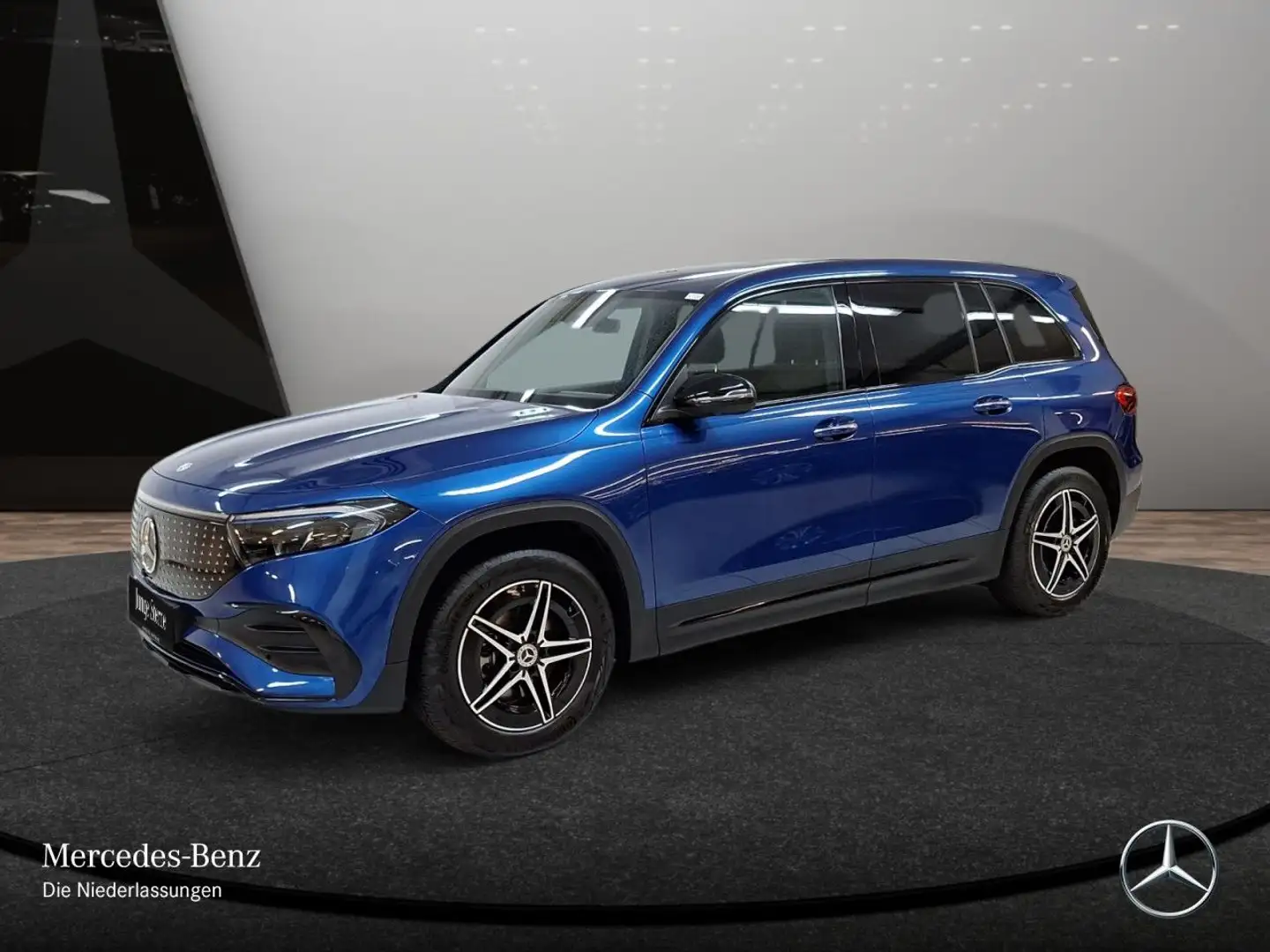 Mercedes-Benz EQB 300 4M AMG+NIGHT+PLUS-PAKET+AHK+360+KEYLESS Blau - 2