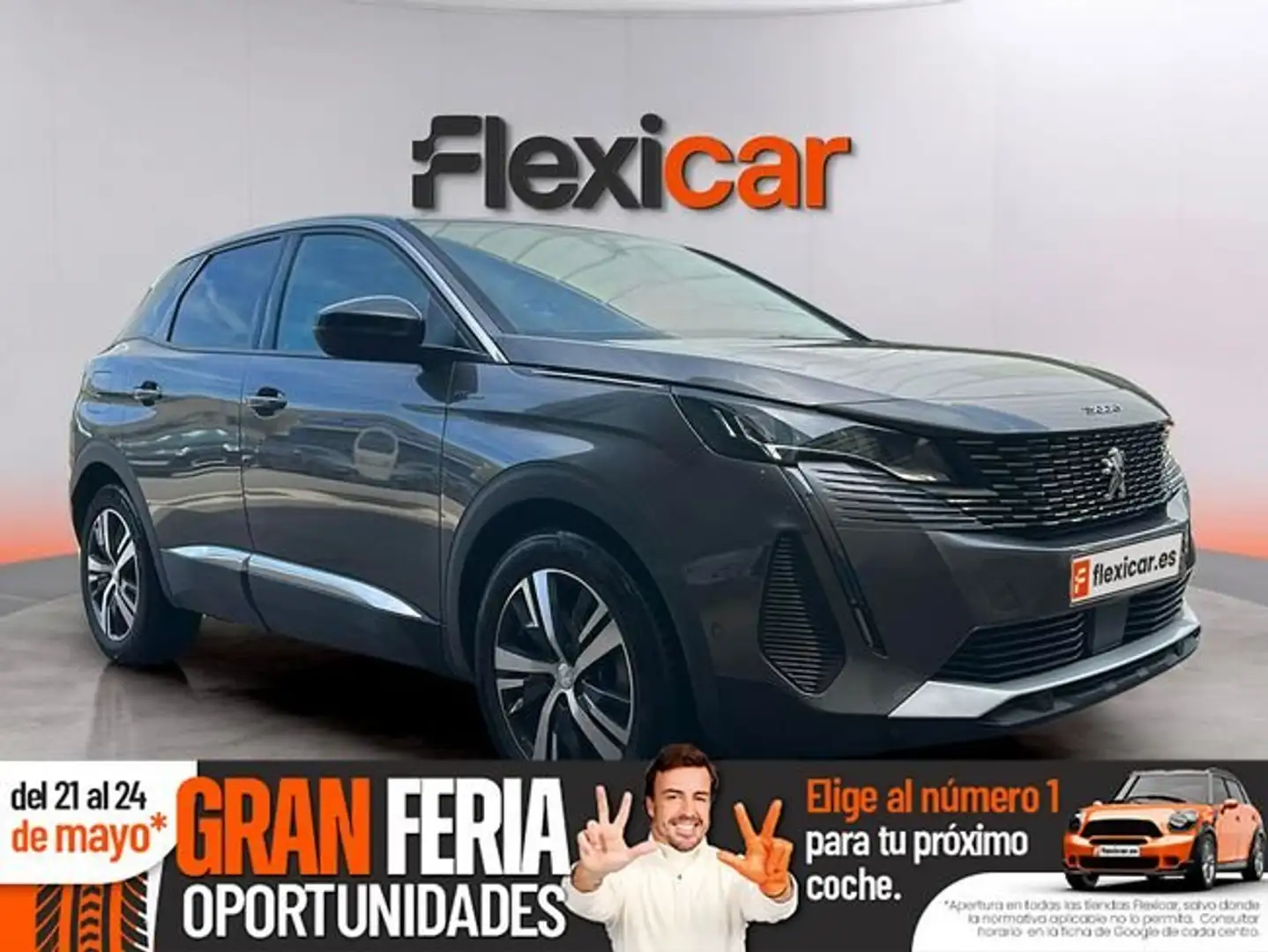 Peugeot 3008 225 e-EAT8 Allure Gris - 1